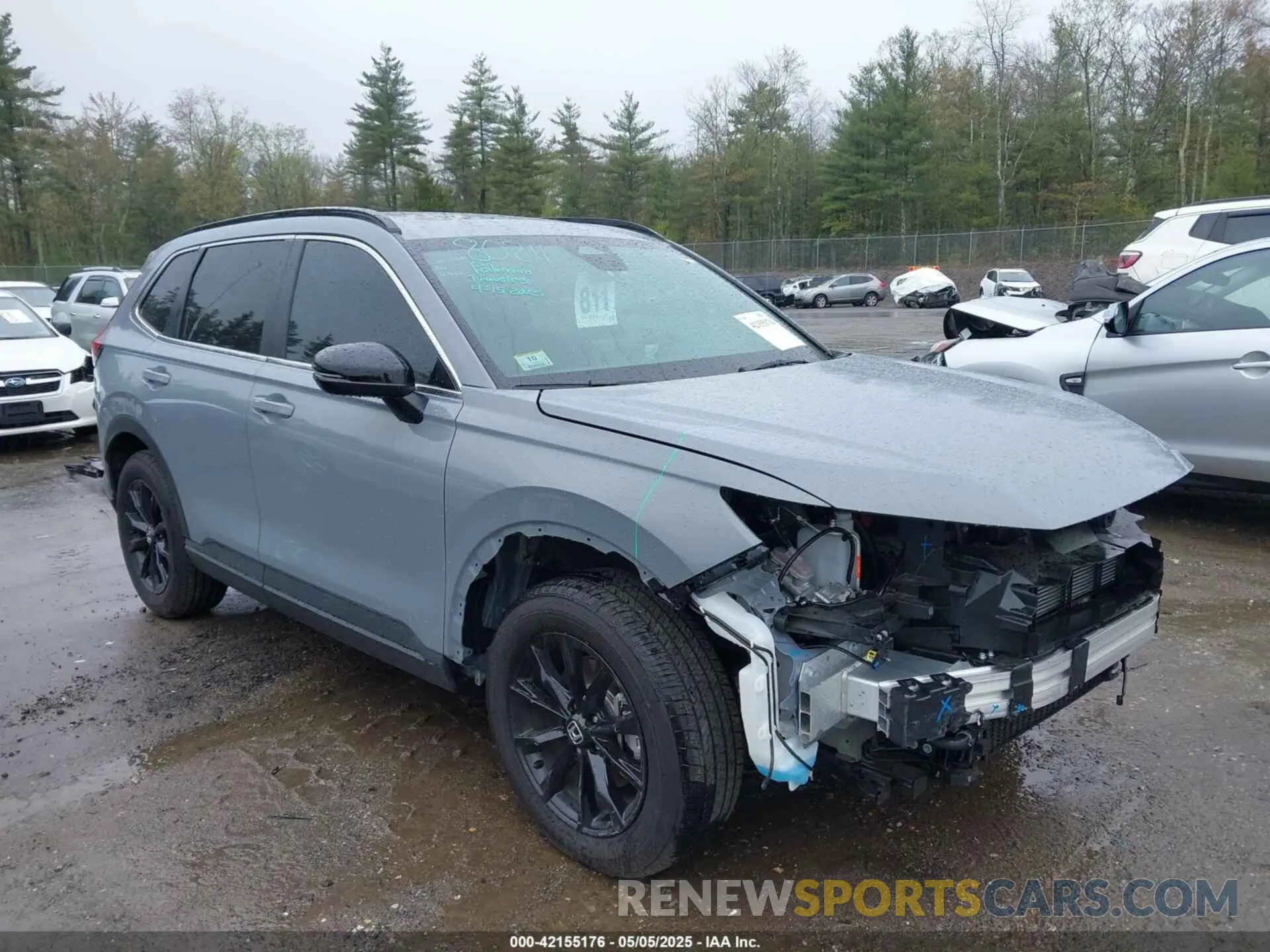 1 fotografías del automóvil dañado 7FARS6H85SE035382 HONDA CR-V HYBRID 2025