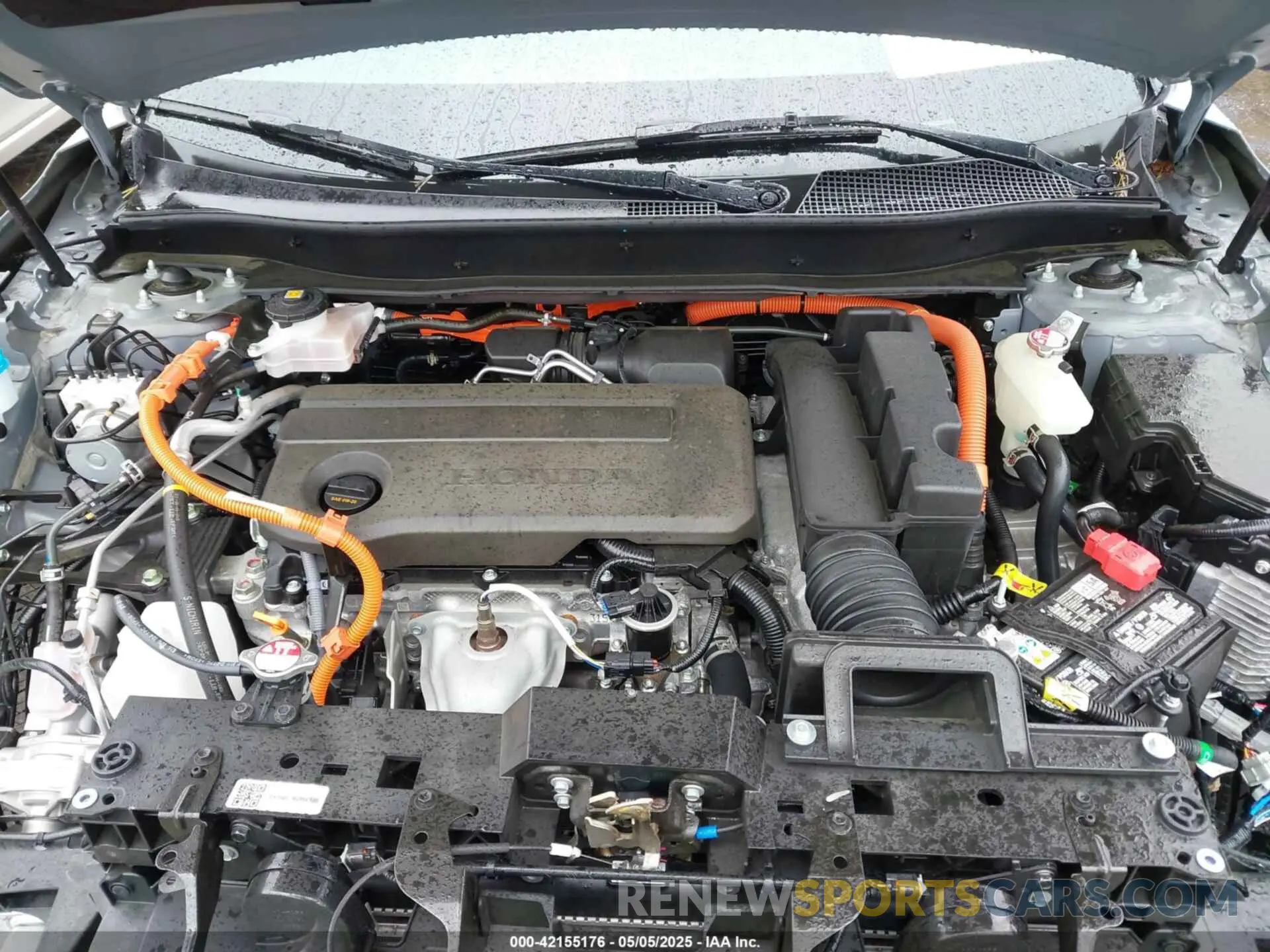 10 fotografías del automóvil dañado 7FARS6H85SE035382 HONDA CR-V HYBRID 2025
