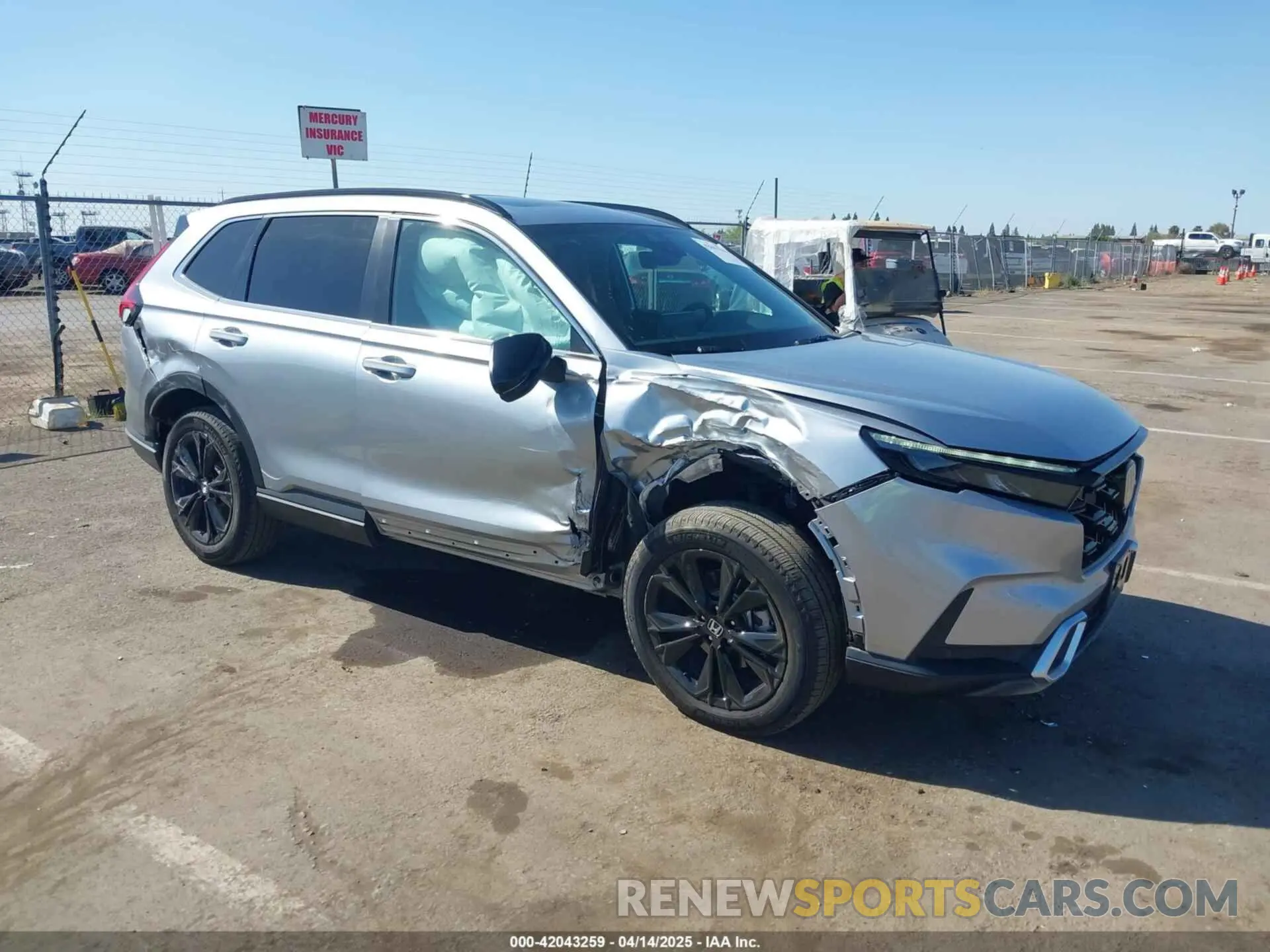 1 fotografías del automóvil dañado 7FARS6H91SE052754 HONDA CR-V HYBRID 2025