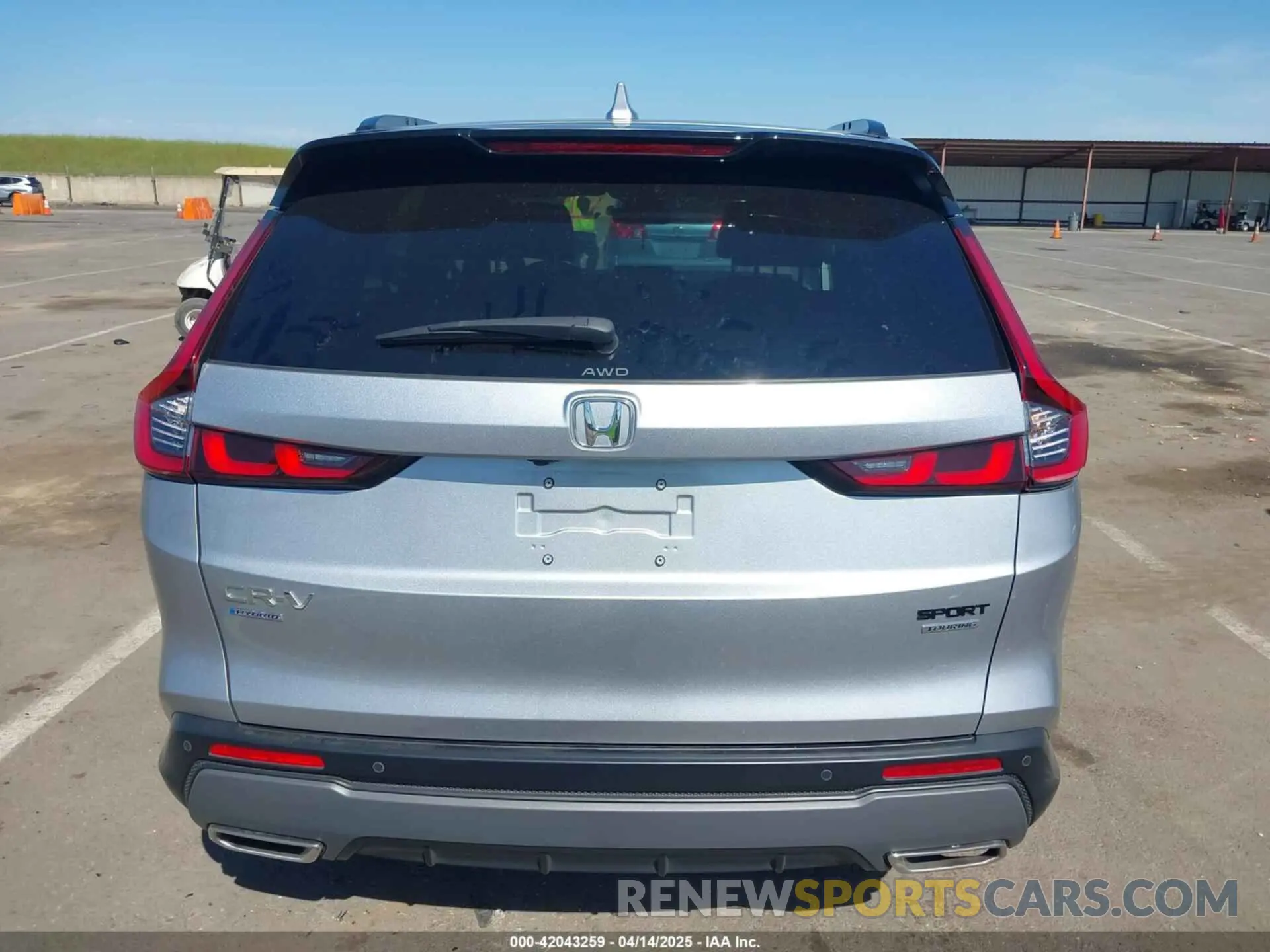 16 fotografías del automóvil dañado 7FARS6H91SE052754 HONDA CR-V HYBRID 2025