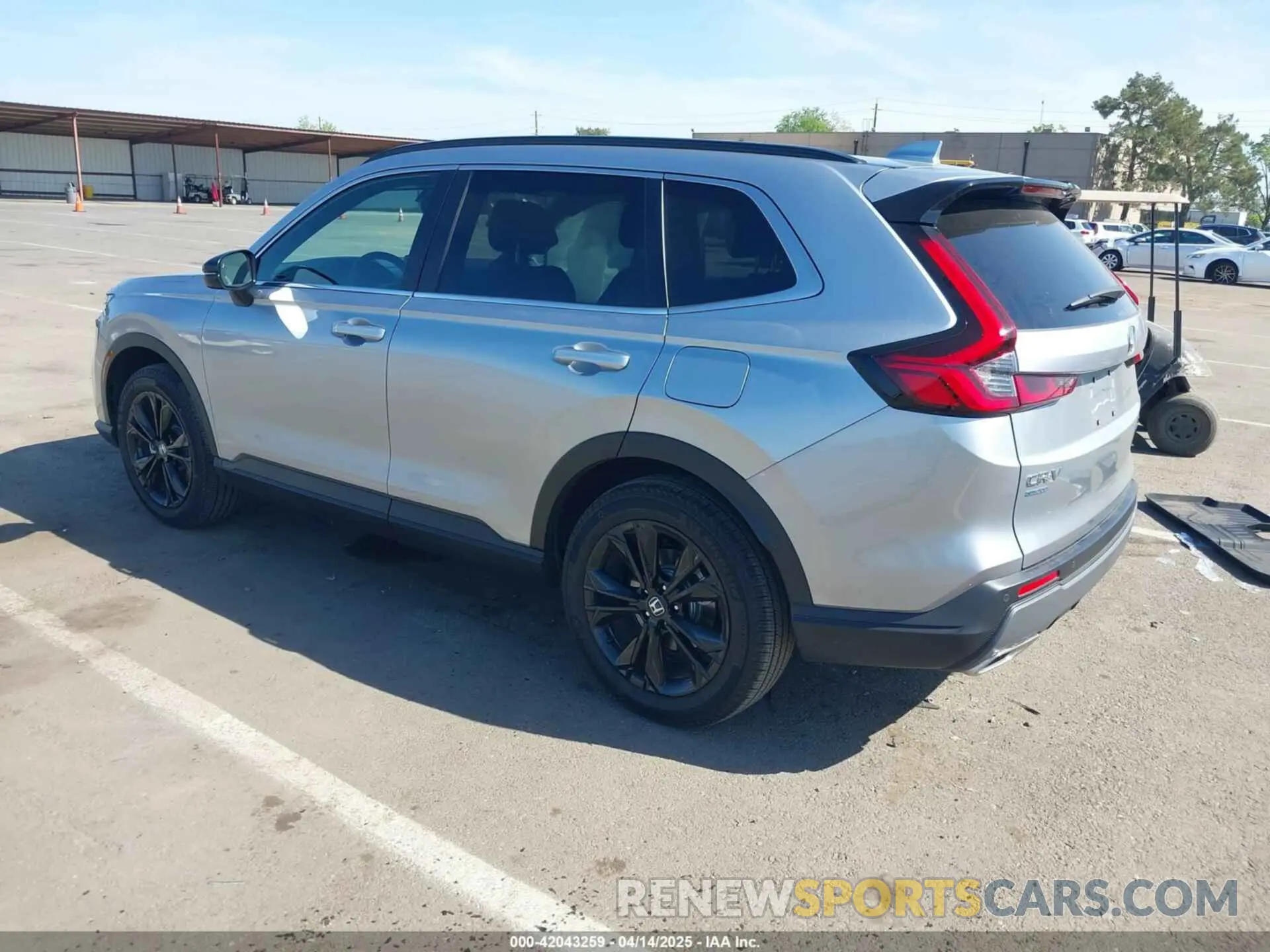 3 fotografías del automóvil dañado 7FARS6H91SE052754 HONDA CR-V HYBRID 2025