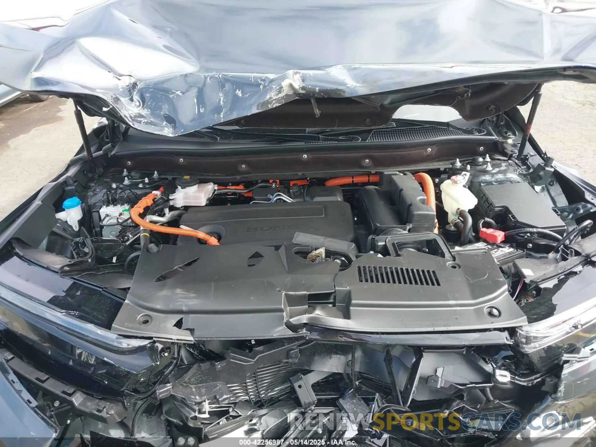 10 fotografías del automóvil dañado 7FARS6H96SE088004 HONDA CR-V HYBRID 2025