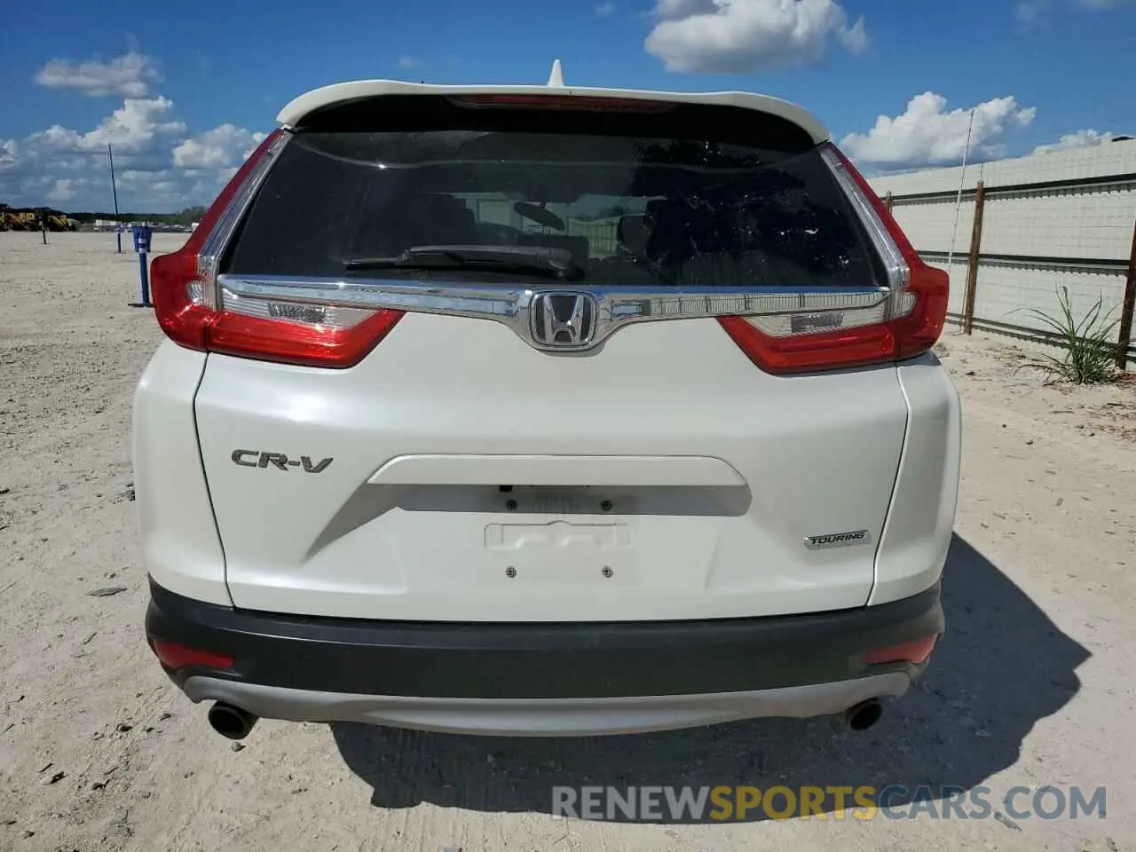 6 fotografías del automóvil dañado 5J6RW1H90JL014120 HONDA CRV 2018