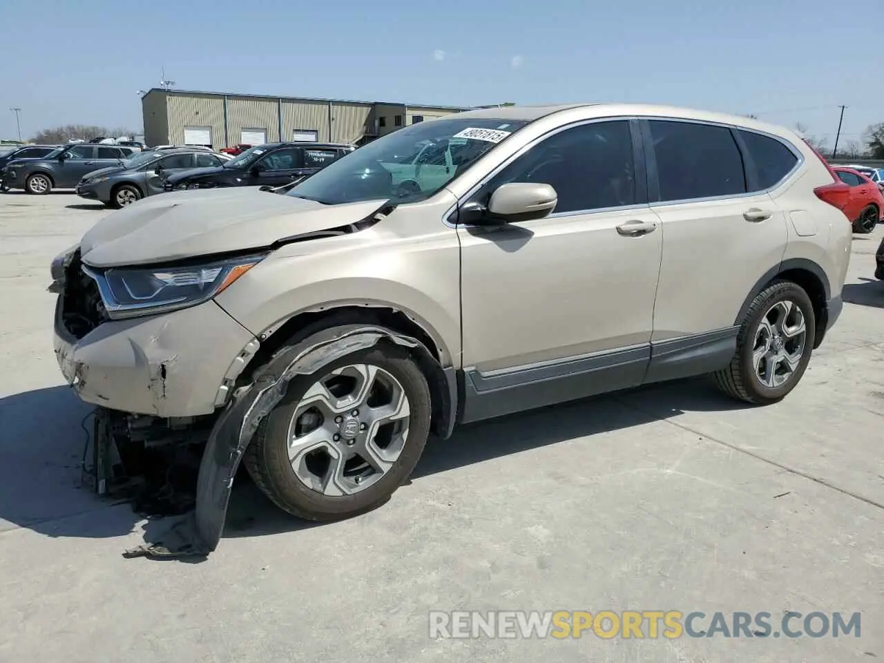 1 fotografías del automóvil dañado 2HKRW1H50KH502878 HONDA CRV 2019