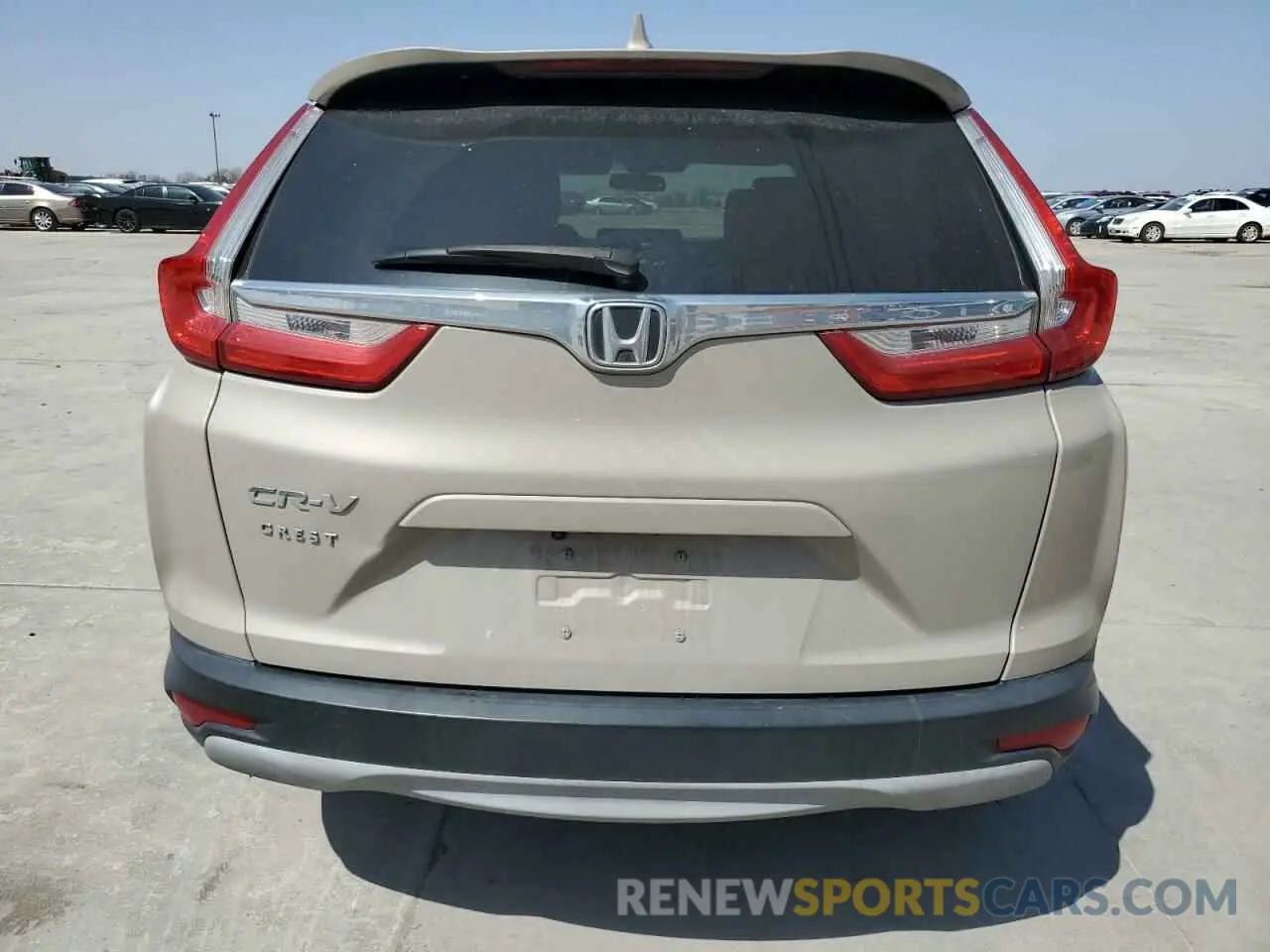 6 fotografías del automóvil dañado 2HKRW1H50KH502878 HONDA CRV 2019