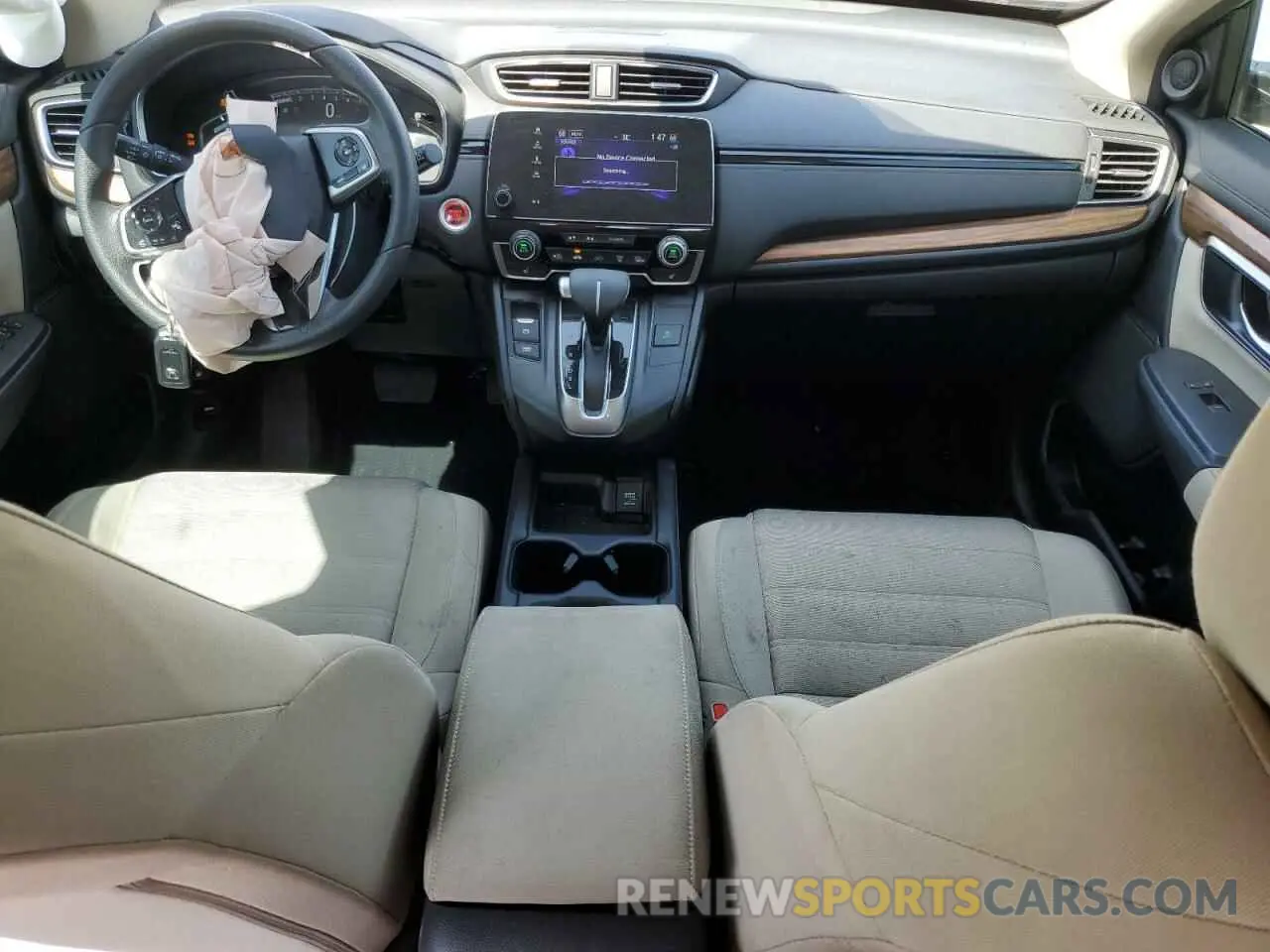 8 fotografías del automóvil dañado 2HKRW1H50KH502878 HONDA CRV 2019