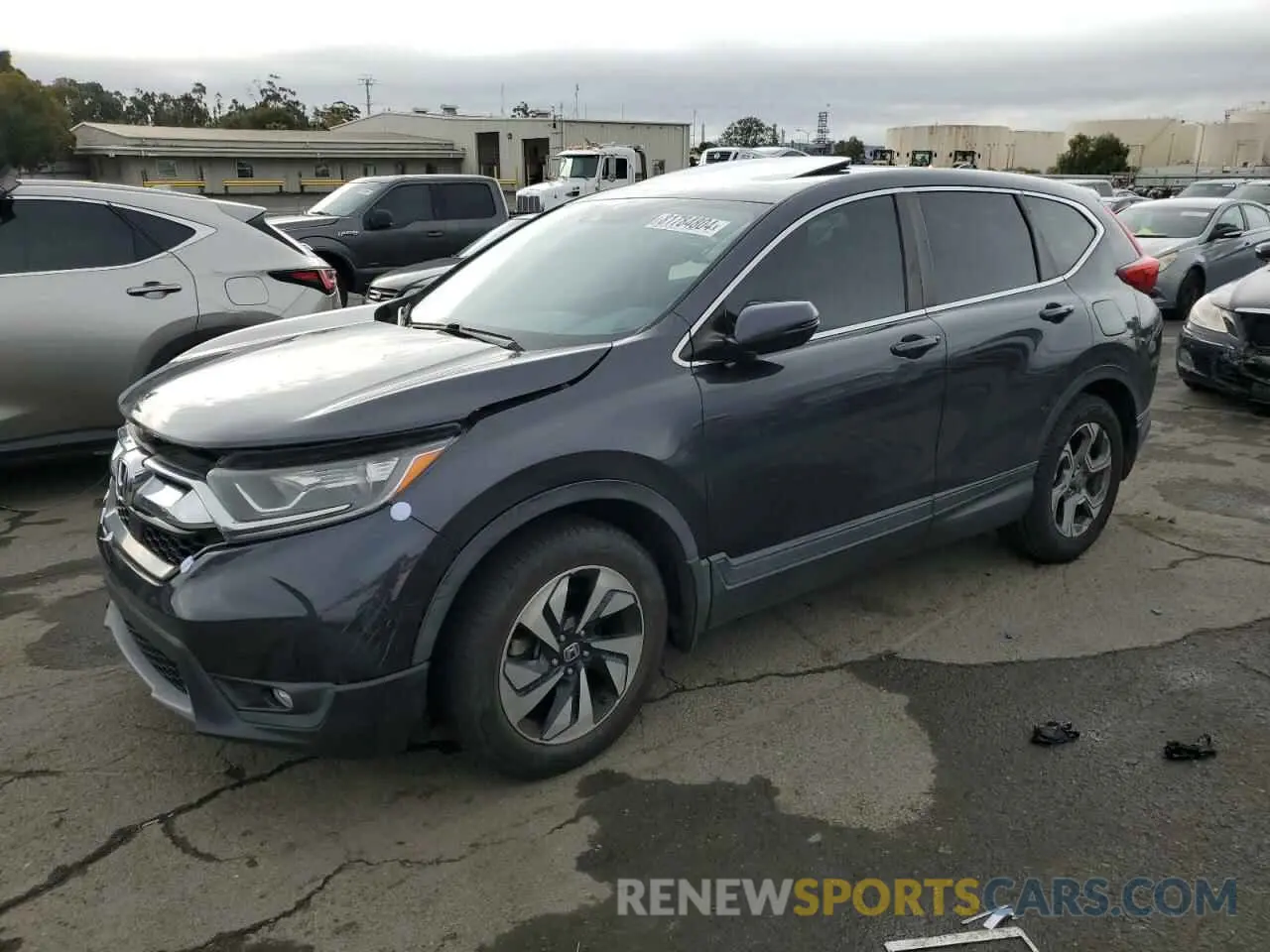 1 fotografías del automóvil dañado 2HKRW1H50KH512035 HONDA CRV 2019