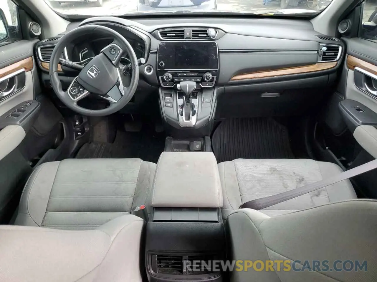 8 fotografías del automóvil dañado 2HKRW1H50KH512035 HONDA CRV 2019