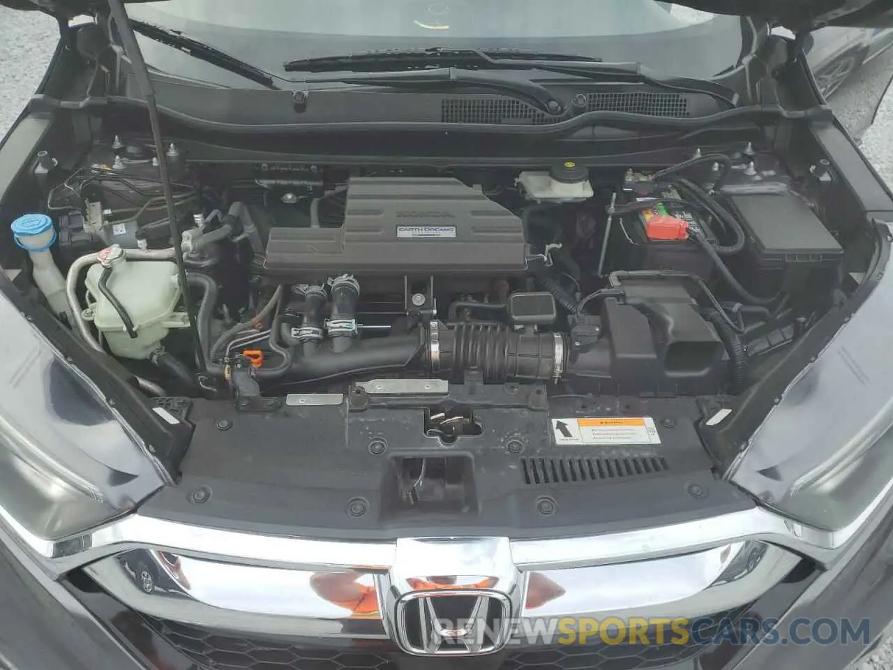 12 fotografías del automóvil dañado 2HKRW1H50KH515128 HONDA CRV 2019