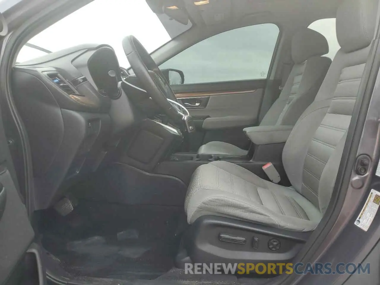 7 fotografías del automóvil dañado 2HKRW1H50KH515128 HONDA CRV 2019