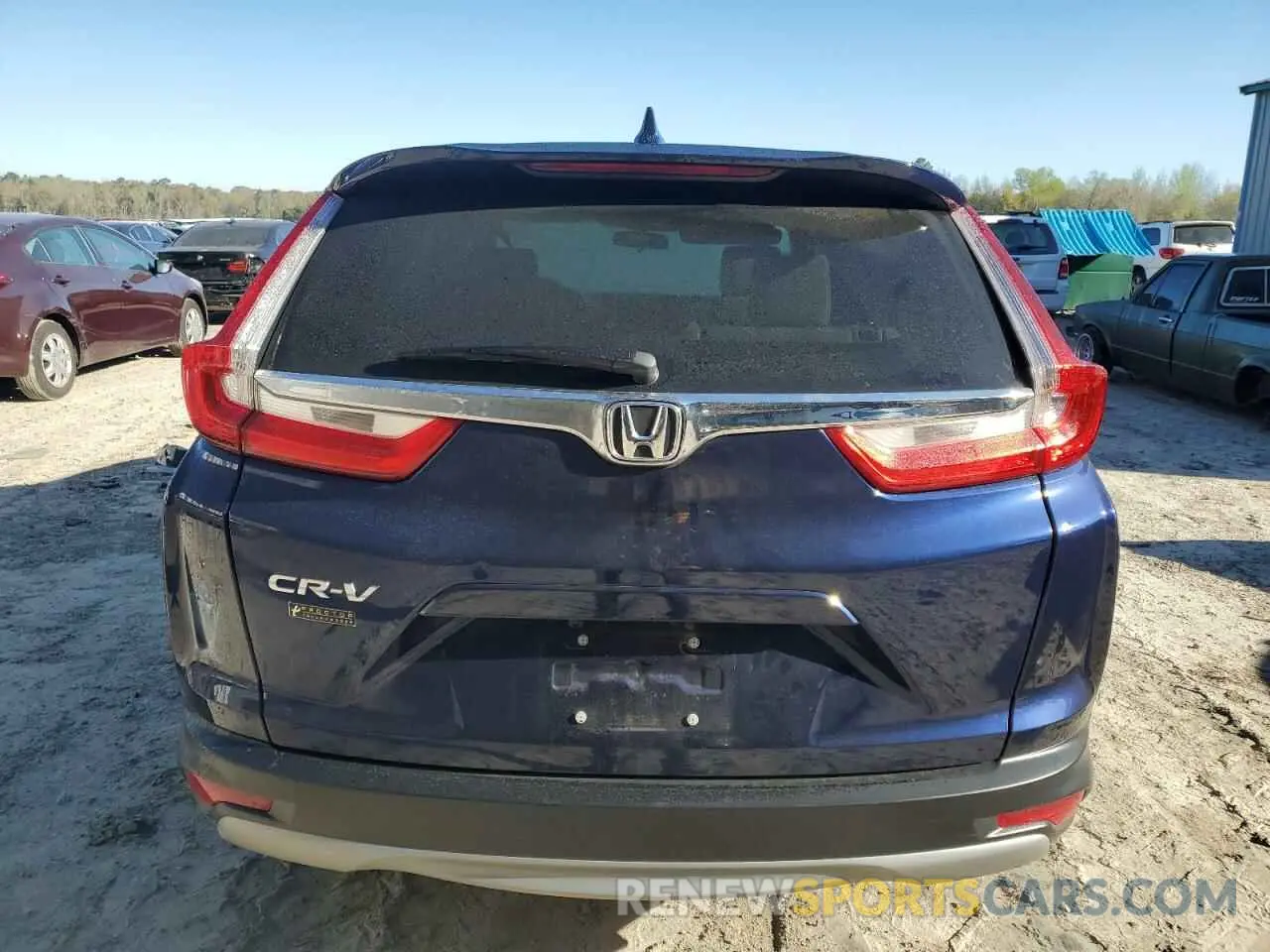 6 fotografías del automóvil dañado 2HKRW1H56KH508037 HONDA CRV 2019