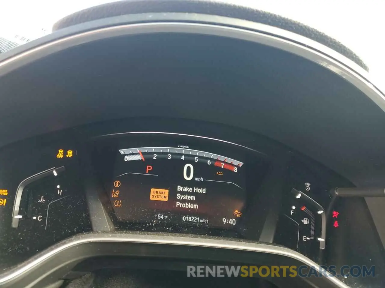 9 fotografías del automóvil dañado 2HKRW1H56KH508037 HONDA CRV 2019