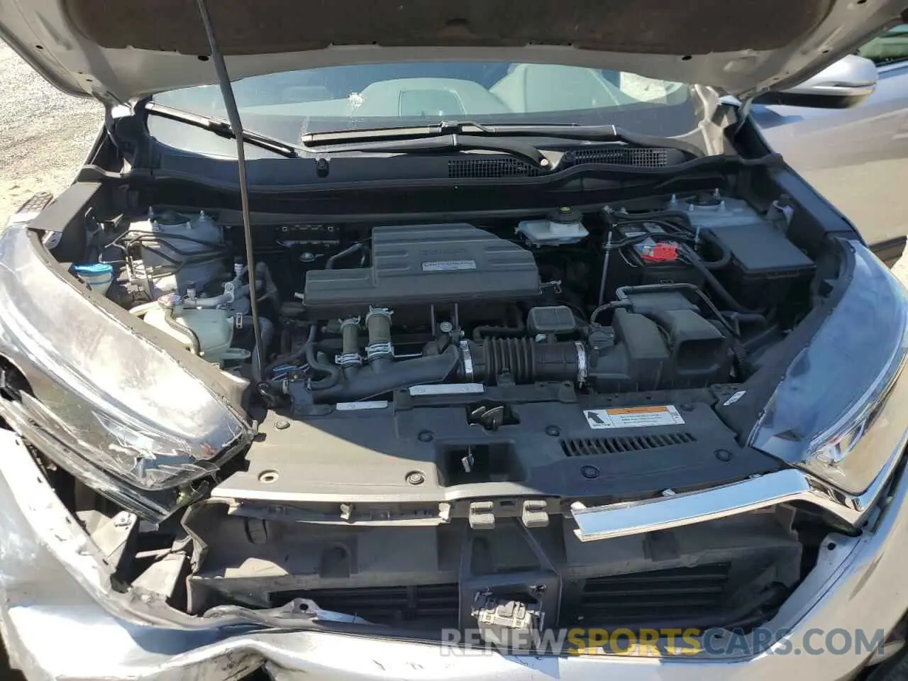 12 fotografías del automóvil dañado 2HKRW1H56KH515506 HONDA CRV 2019