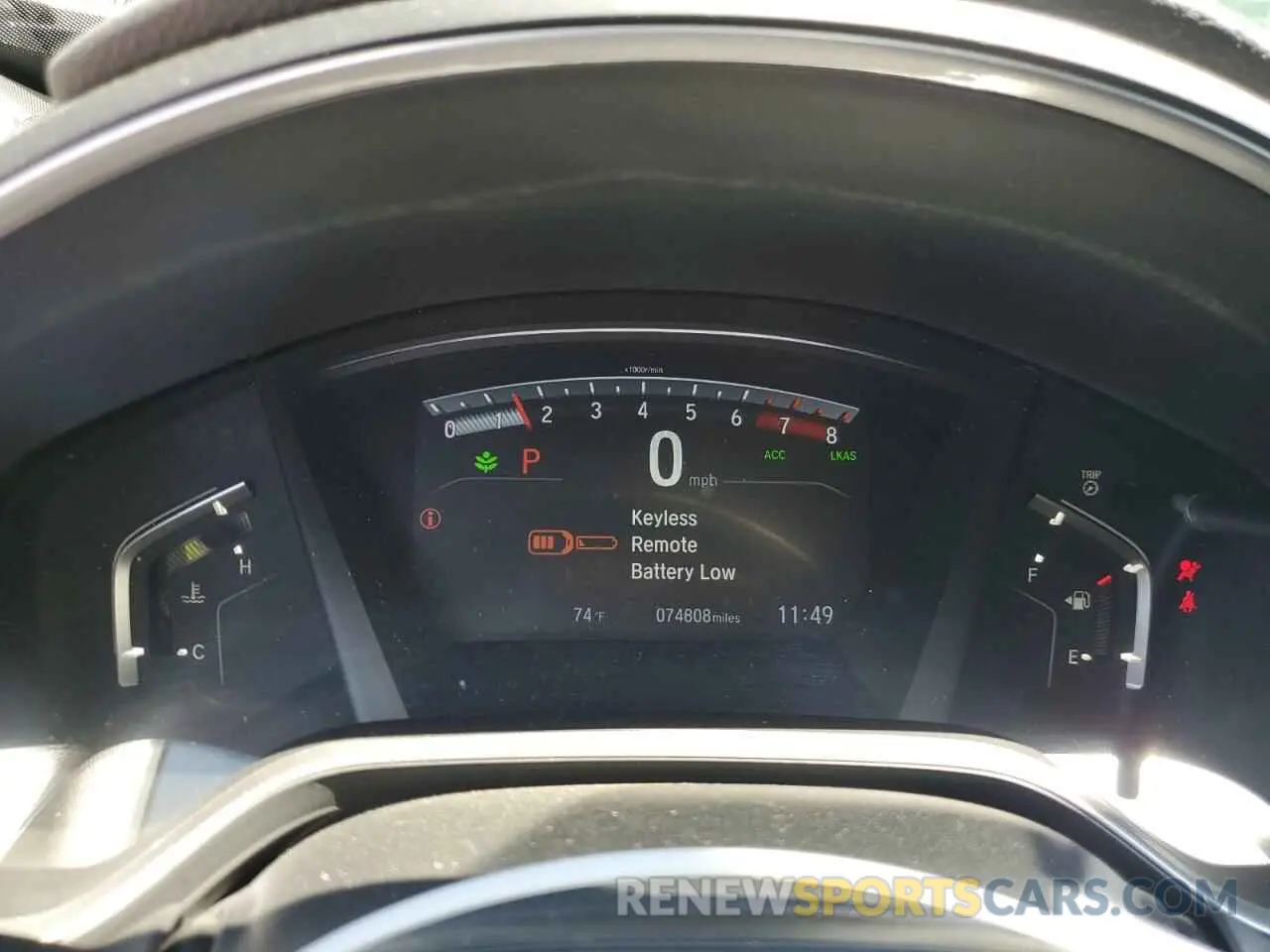 9 fotografías del automóvil dañado 2HKRW1H56KH515506 HONDA CRV 2019