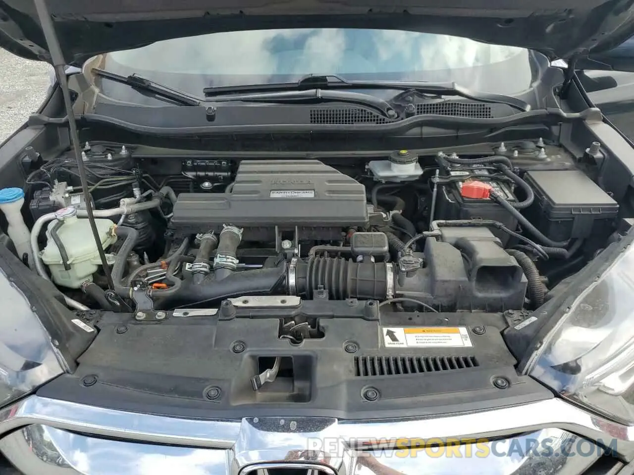 11 fotografías del automóvil dañado 2HKRW1H83KH515280 HONDA CRV 2019