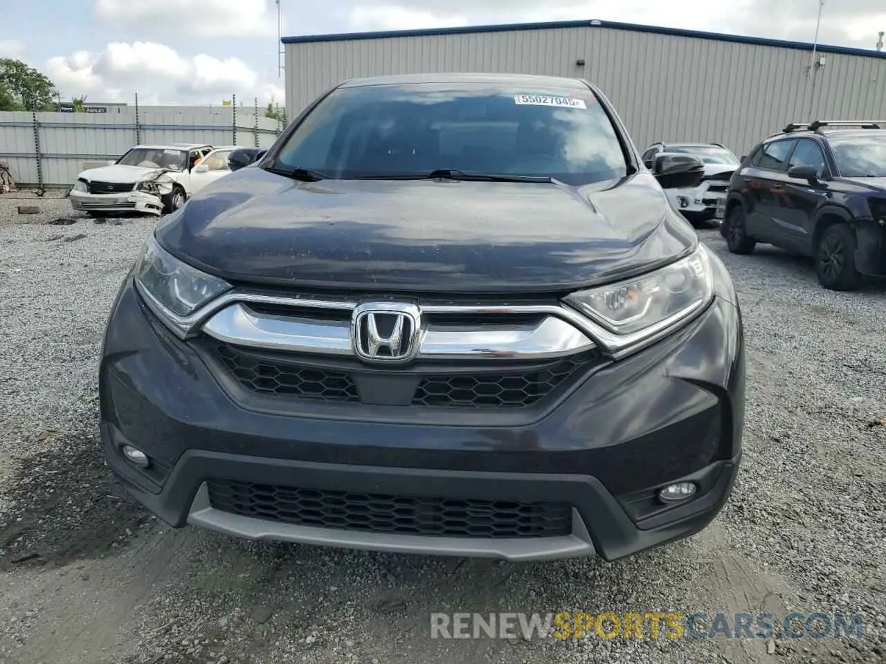 5 fotografías del automóvil dañado 2HKRW1H83KH515280 HONDA CRV 2019