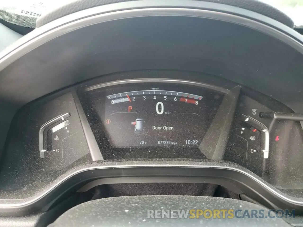 9 fotografías del automóvil dañado 2HKRW1H83KH515280 HONDA CRV 2019