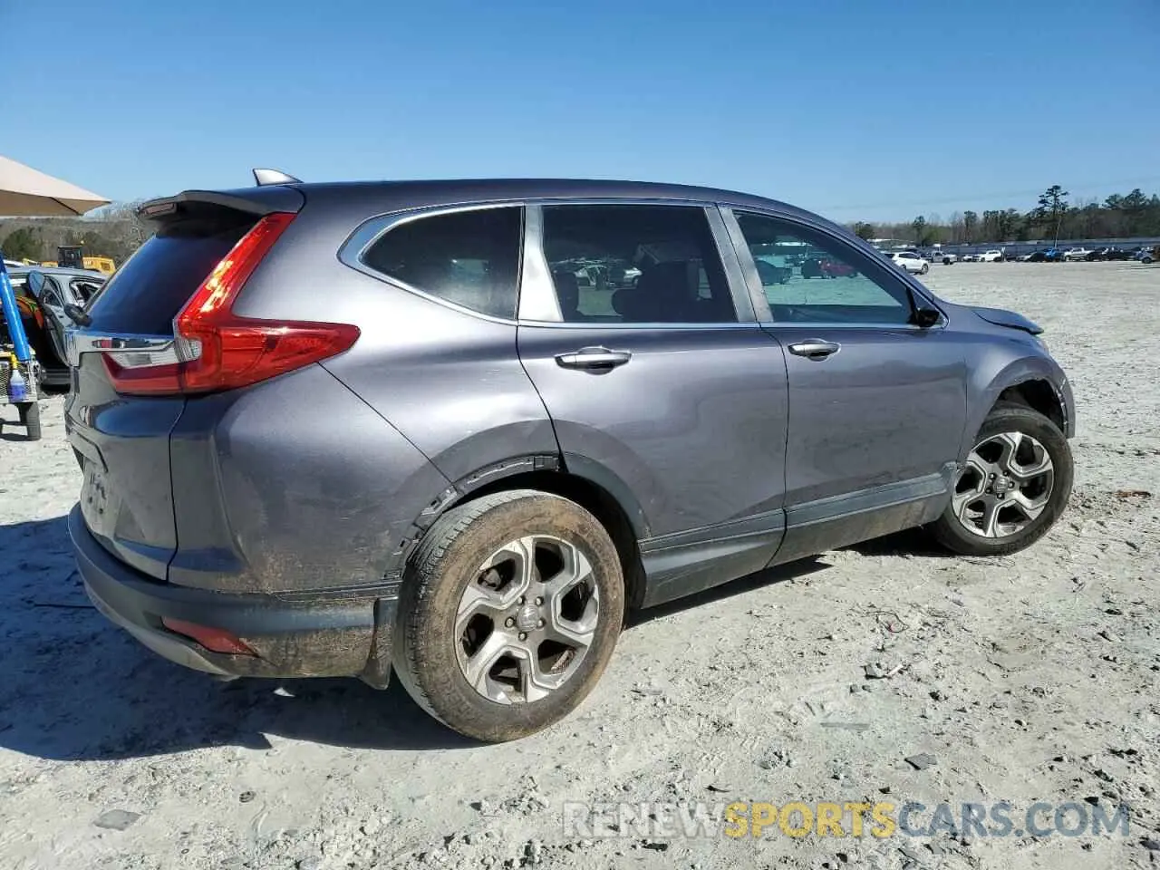 3 fotografías del automóvil dañado 2HKRW1H89KH509242 HONDA CRV 2019