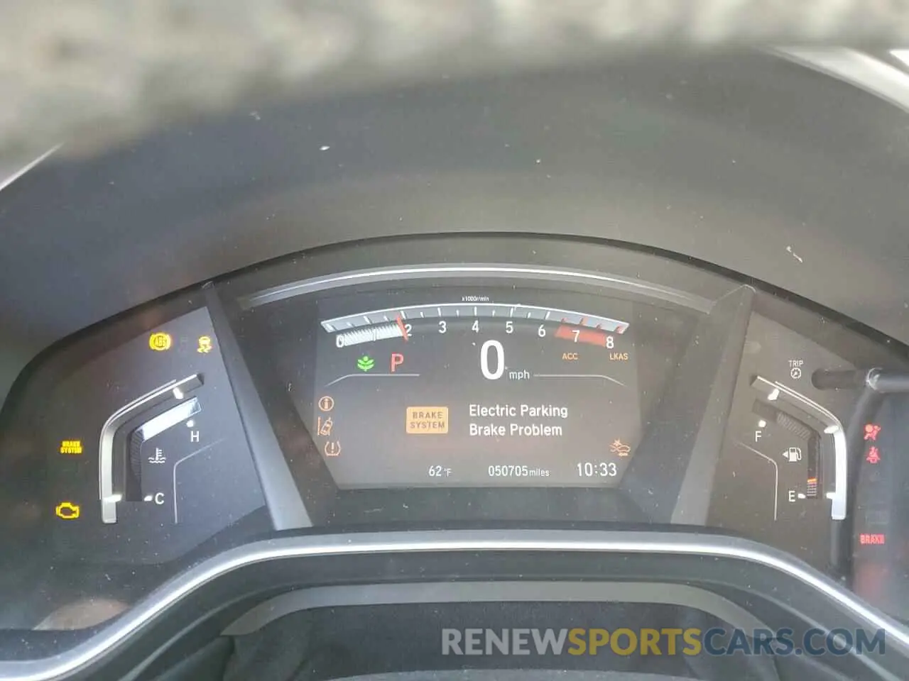 9 fotografías del automóvil dañado 2HKRW1H89KH509242 HONDA CRV 2019