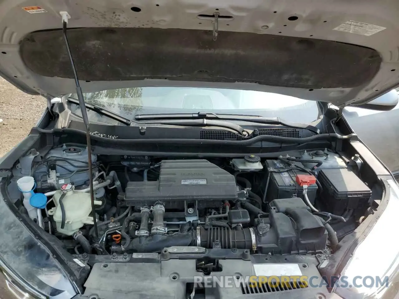12 fotografías del automóvil dañado 2HKRW2H21KH142290 HONDA CRV 2019