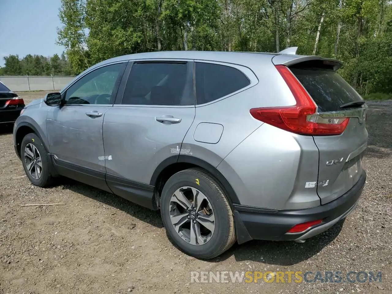 2 fotografías del automóvil dañado 2HKRW2H21KH142290 HONDA CRV 2019