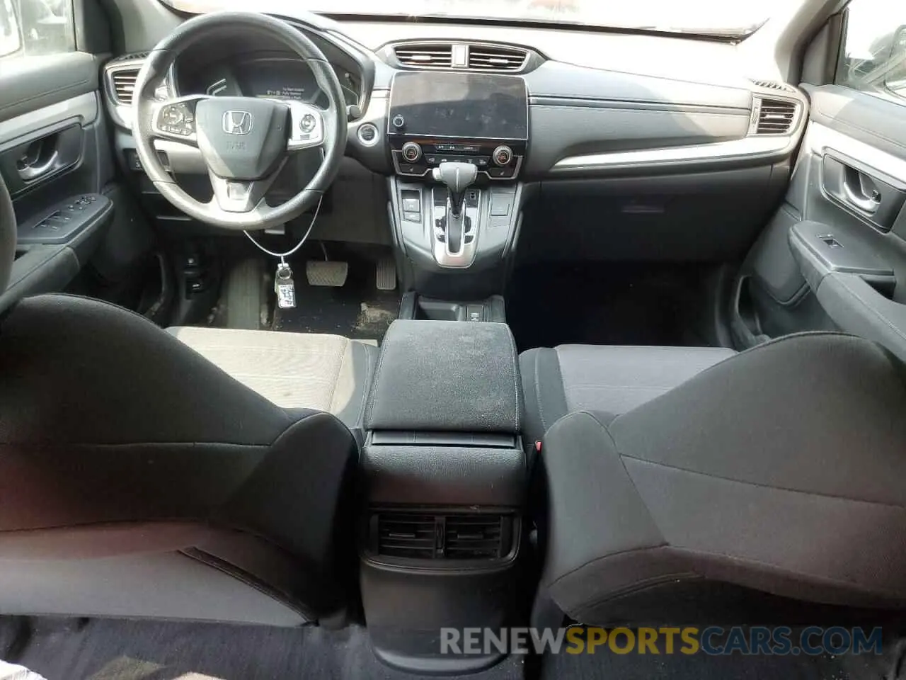 8 fotografías del automóvil dañado 2HKRW2H21KH142290 HONDA CRV 2019