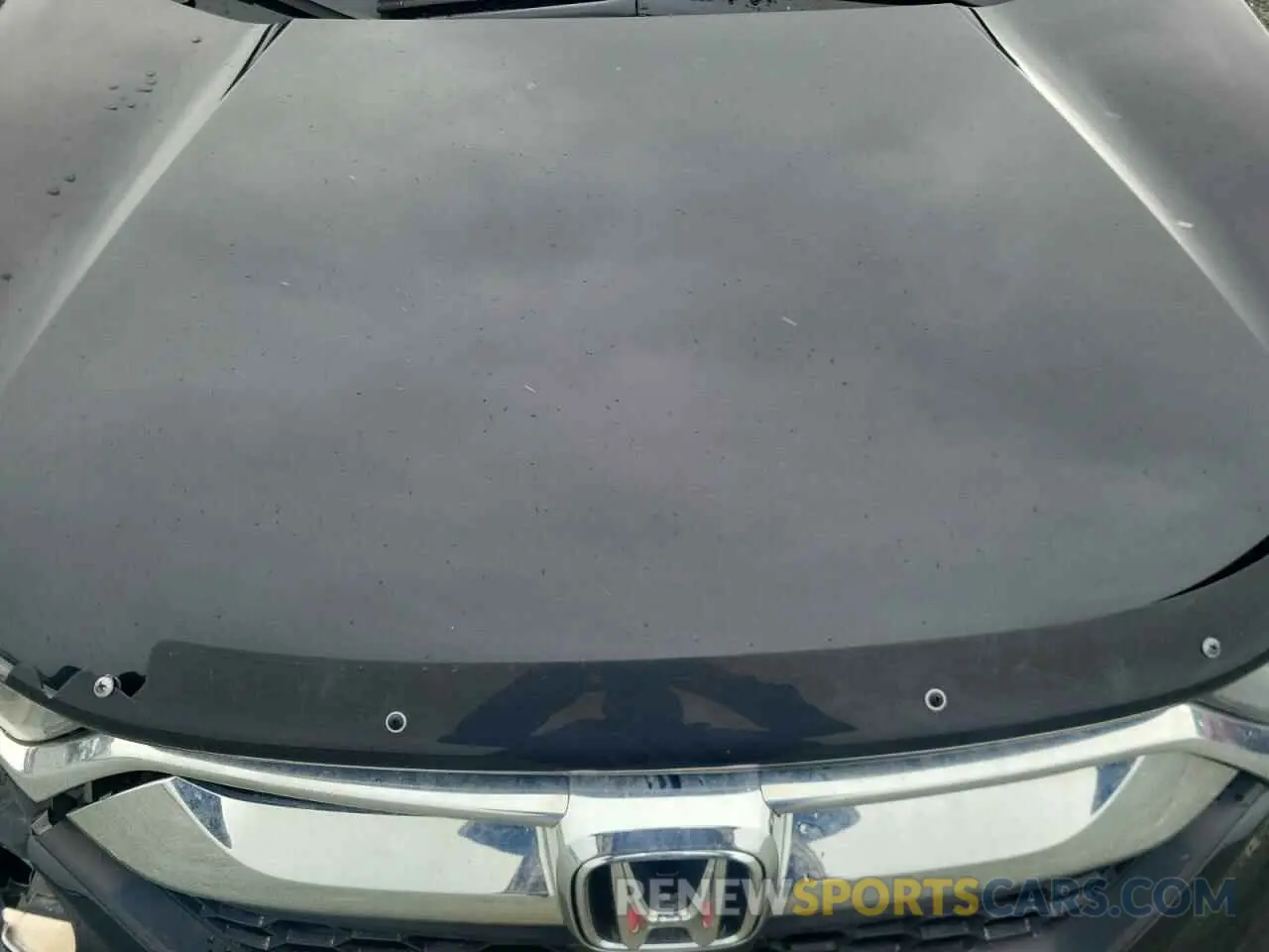 12 fotografías del automóvil dañado 2HKRW2H50KH142324 HONDA CRV 2019