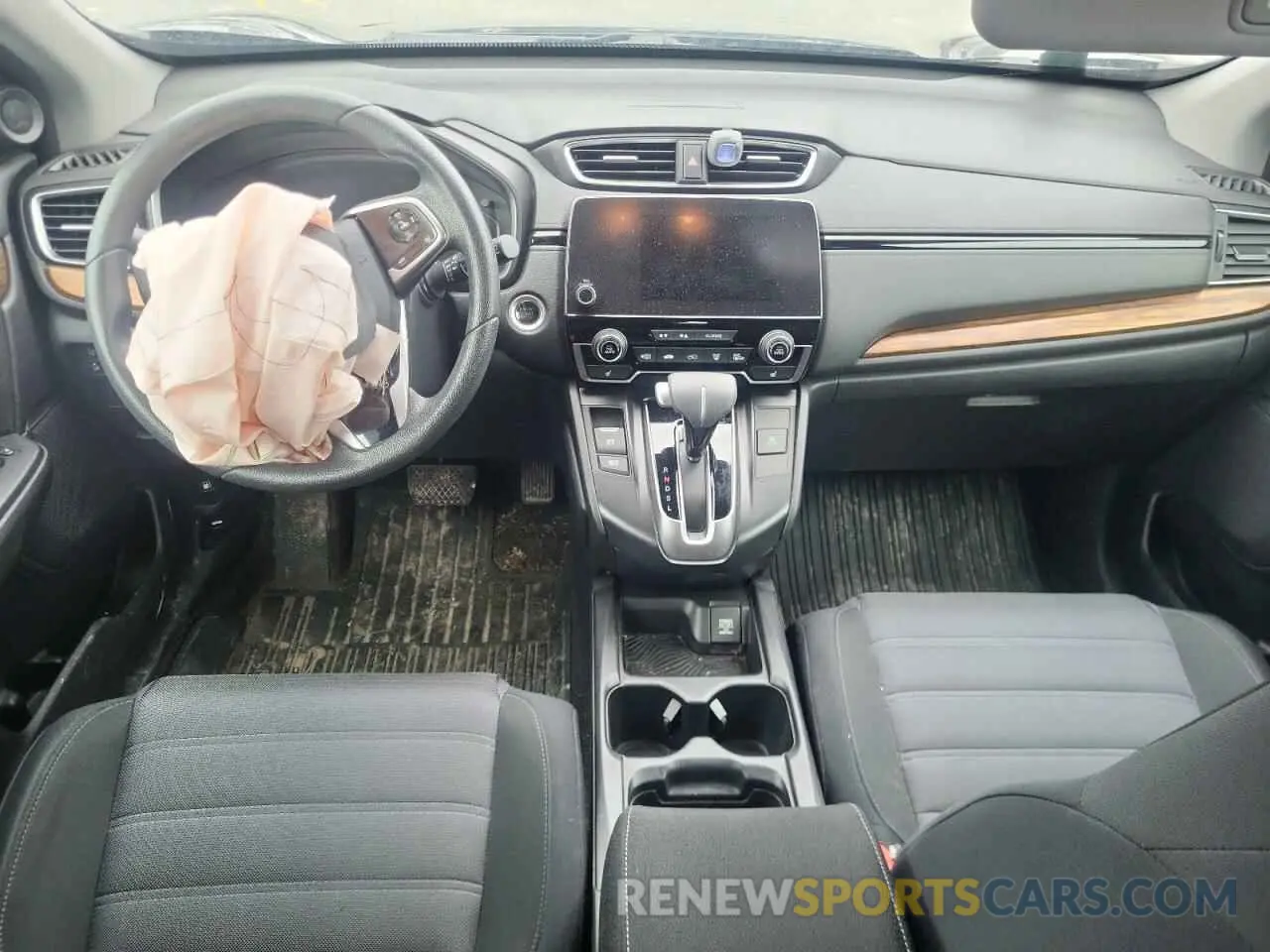 8 fotografías del automóvil dañado 2HKRW2H50KH142324 HONDA CRV 2019