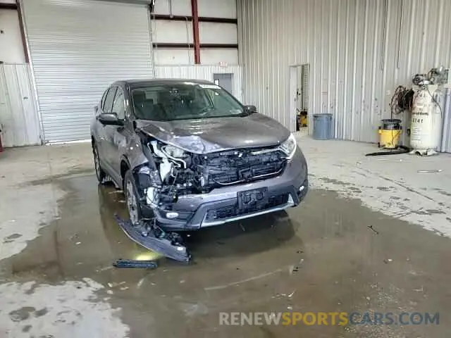 14 fotografías del automóvil dañado 2HKRW2H50KH630477 HONDA CRV 2019