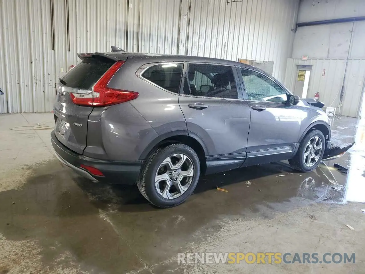 3 fotografías del automóvil dañado 2HKRW2H50KH630477 HONDA CRV 2019
