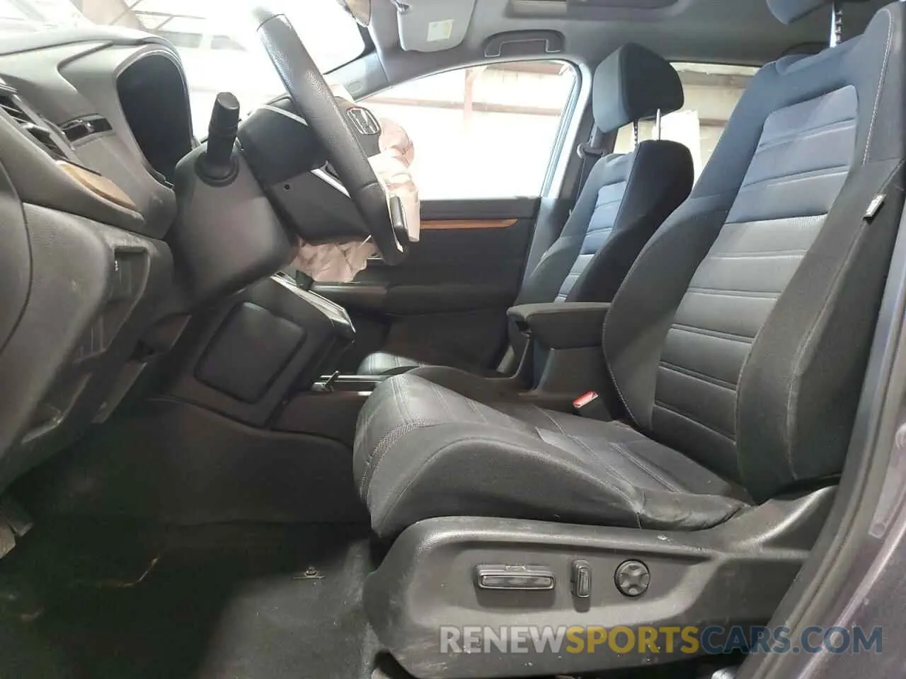 7 fotografías del automóvil dañado 2HKRW2H50KH630477 HONDA CRV 2019
