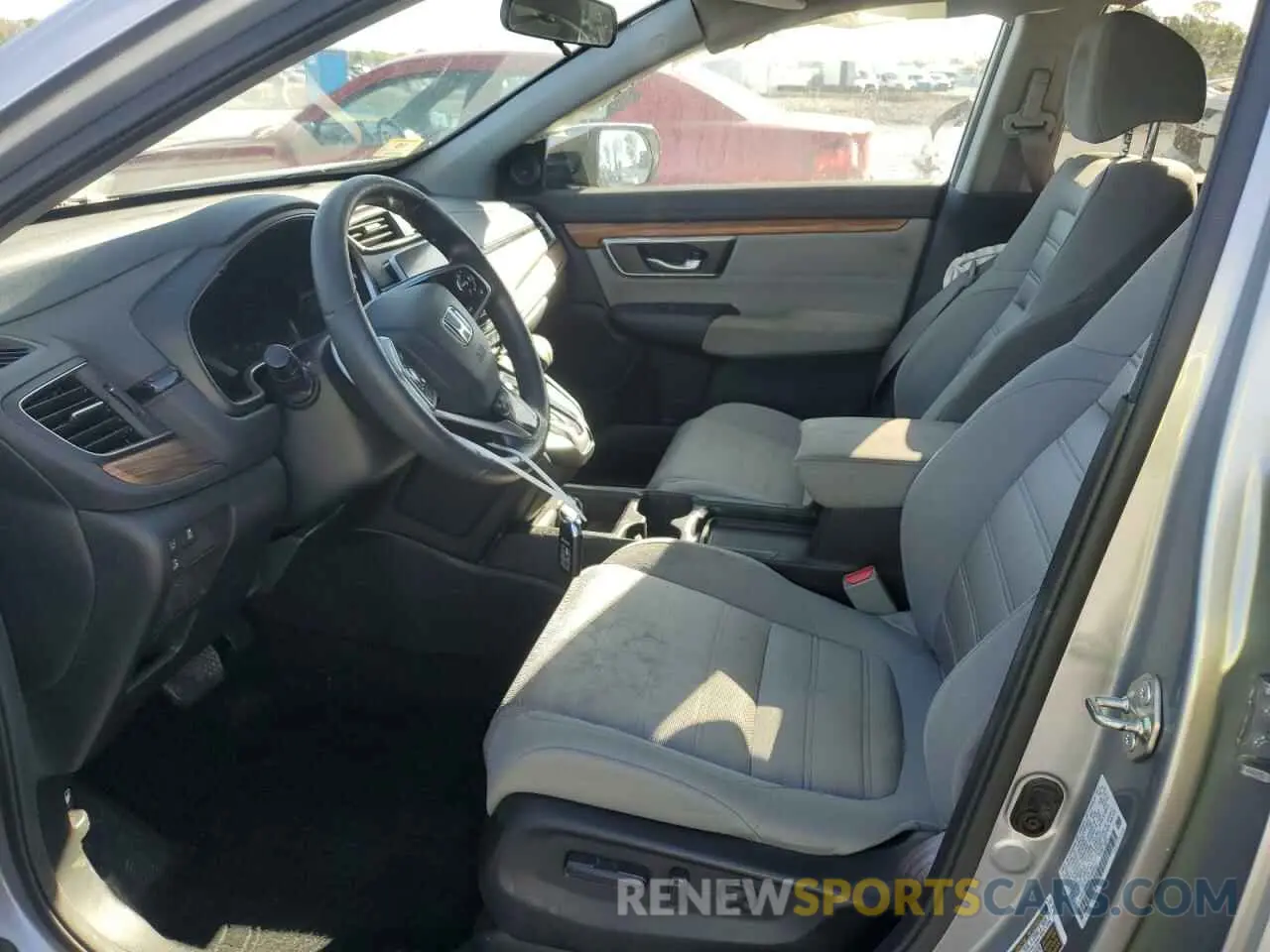 7 fotografías del automóvil dañado 2HKRW2H50KH654603 HONDA CRV 2019