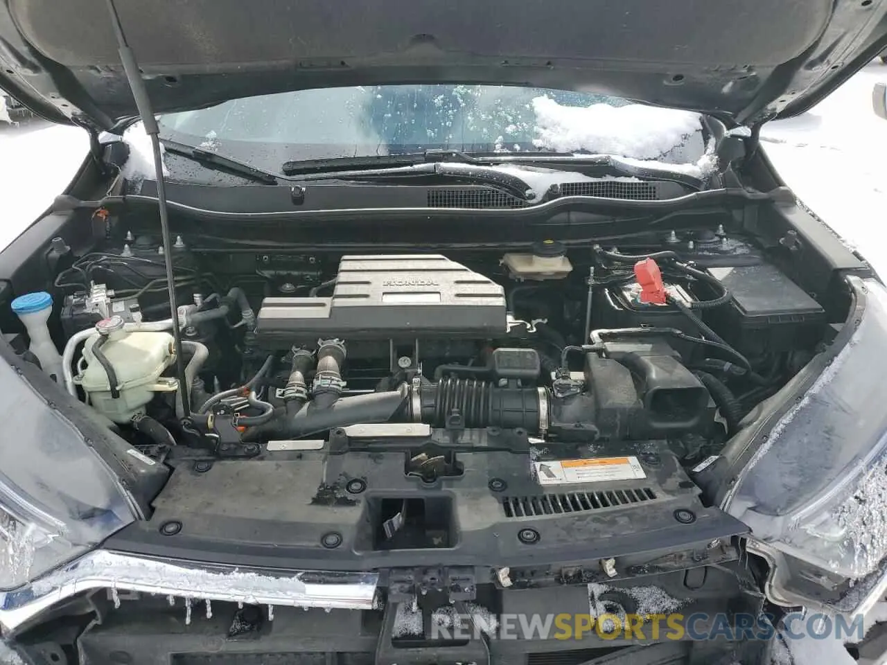 12 fotografías del automóvil dañado 2HKRW2H51KH656215 HONDA CRV 2019