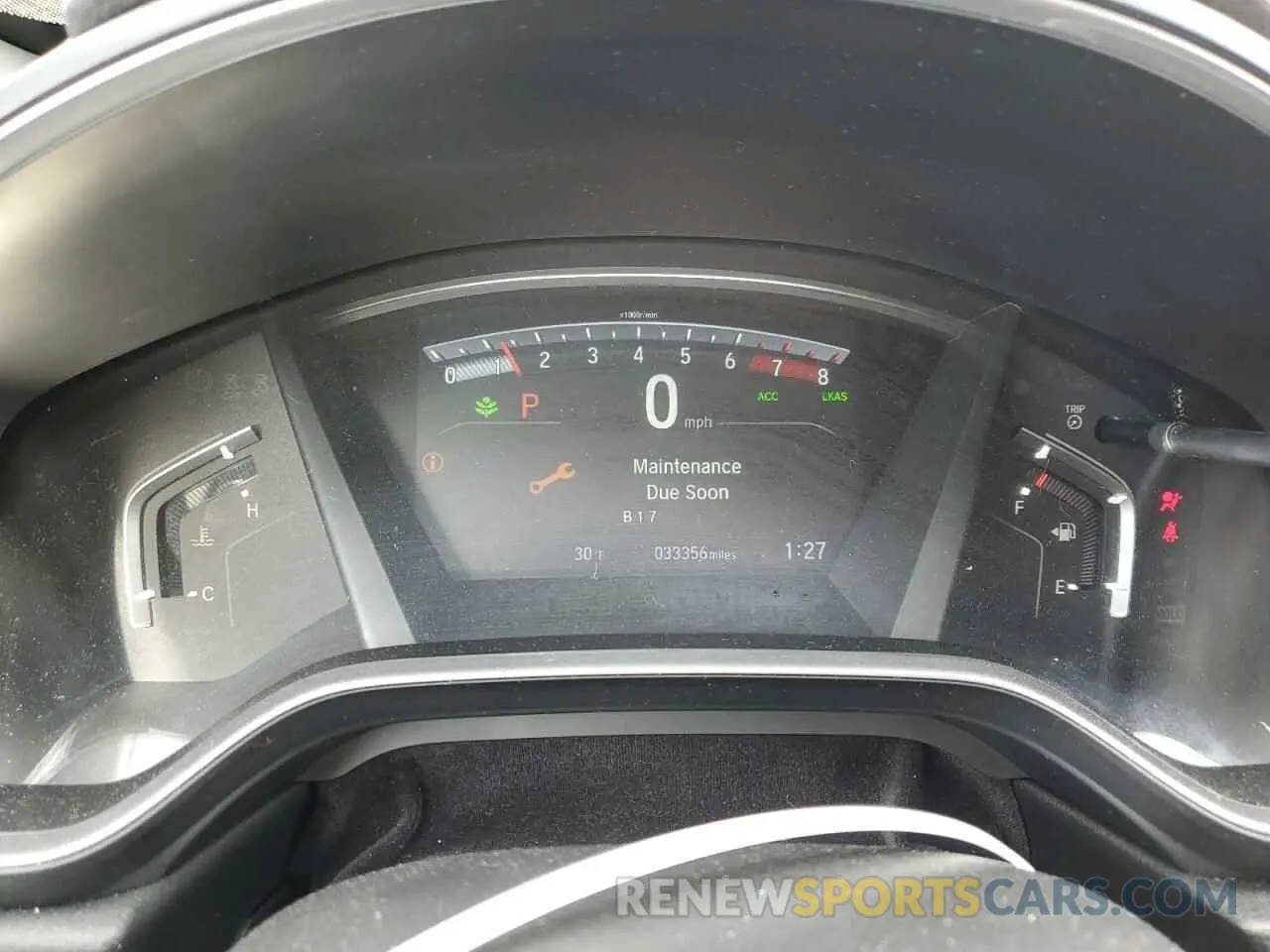 9 fotografías del automóvil dañado 2HKRW2H51KH656215 HONDA CRV 2019