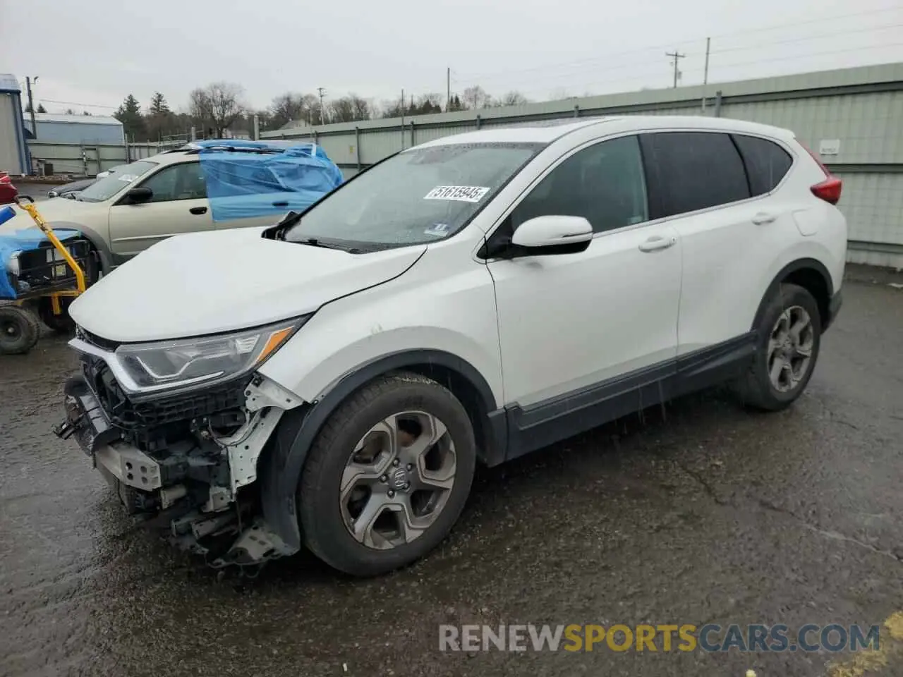 1 fotografías del automóvil dañado 2HKRW2H51KH670065 HONDA CRV 2019