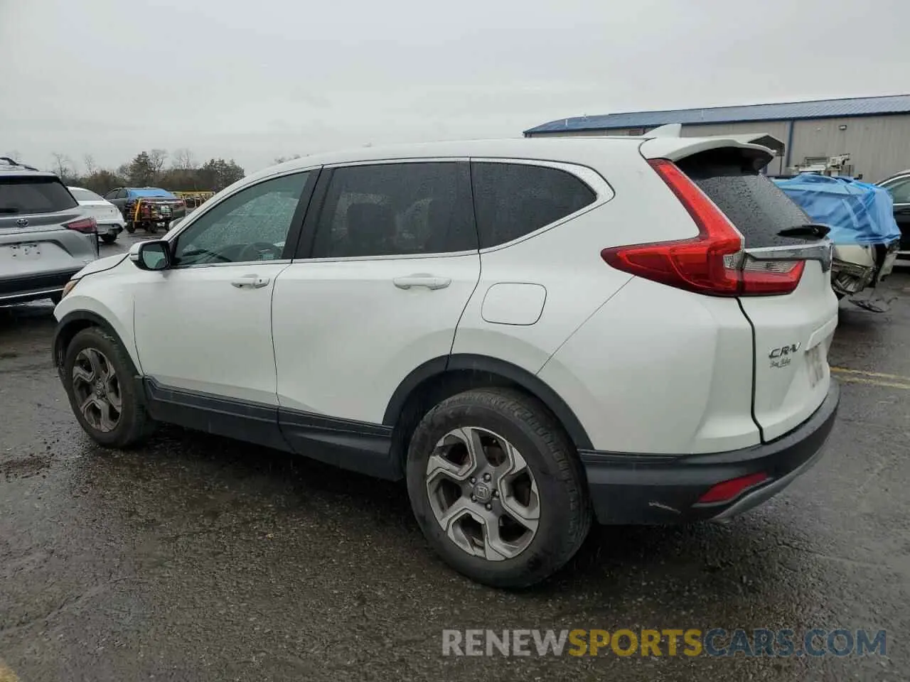 2 fotografías del automóvil dañado 2HKRW2H51KH670065 HONDA CRV 2019