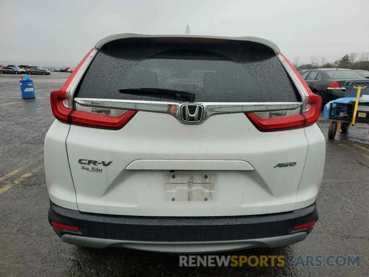 6 fotografías del automóvil dañado 2HKRW2H51KH670065 HONDA CRV 2019