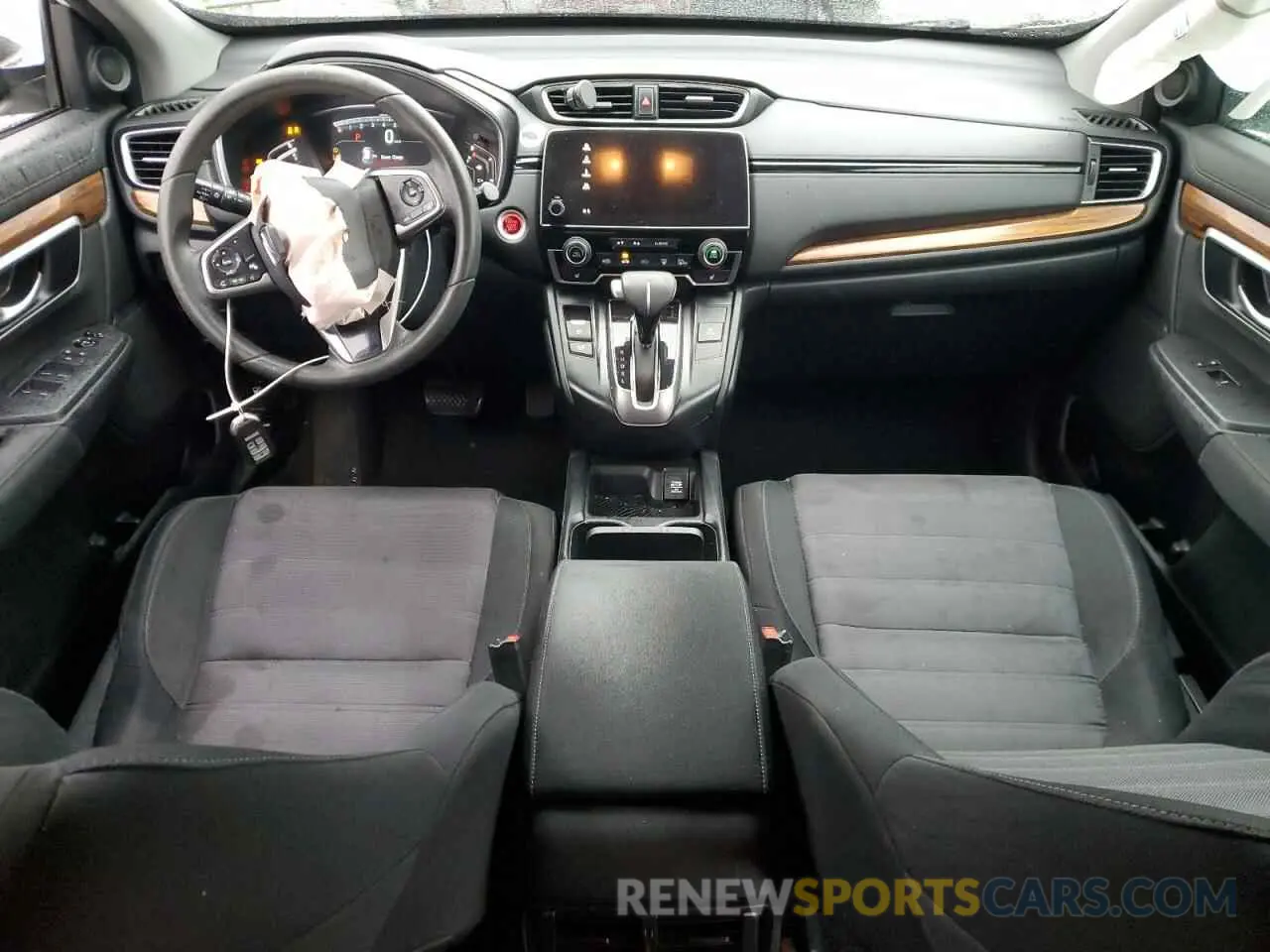 8 fotografías del automóvil dañado 2HKRW2H51KH670065 HONDA CRV 2019