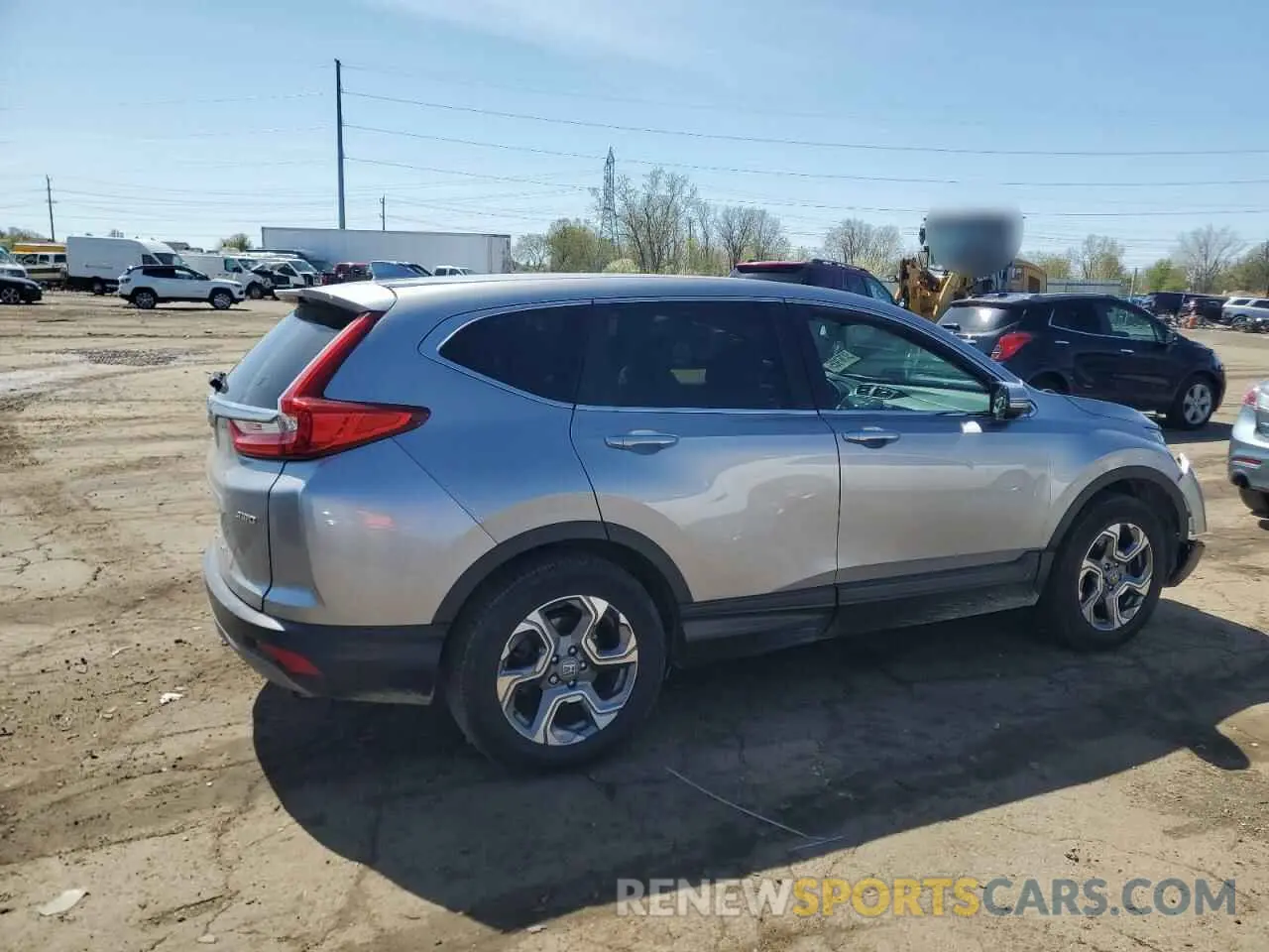 4 fotografías del automóvil dañado 2HKRW2H52KH645739 HONDA CRV 2019
