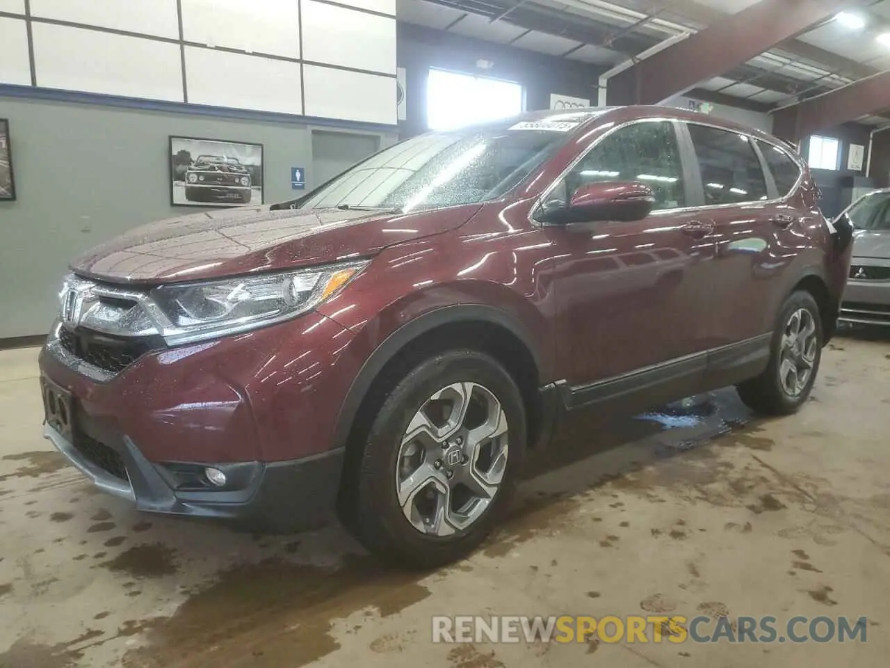 1 fotografías del automóvil dañado 2HKRW2H52KH662962 HONDA CRV 2019