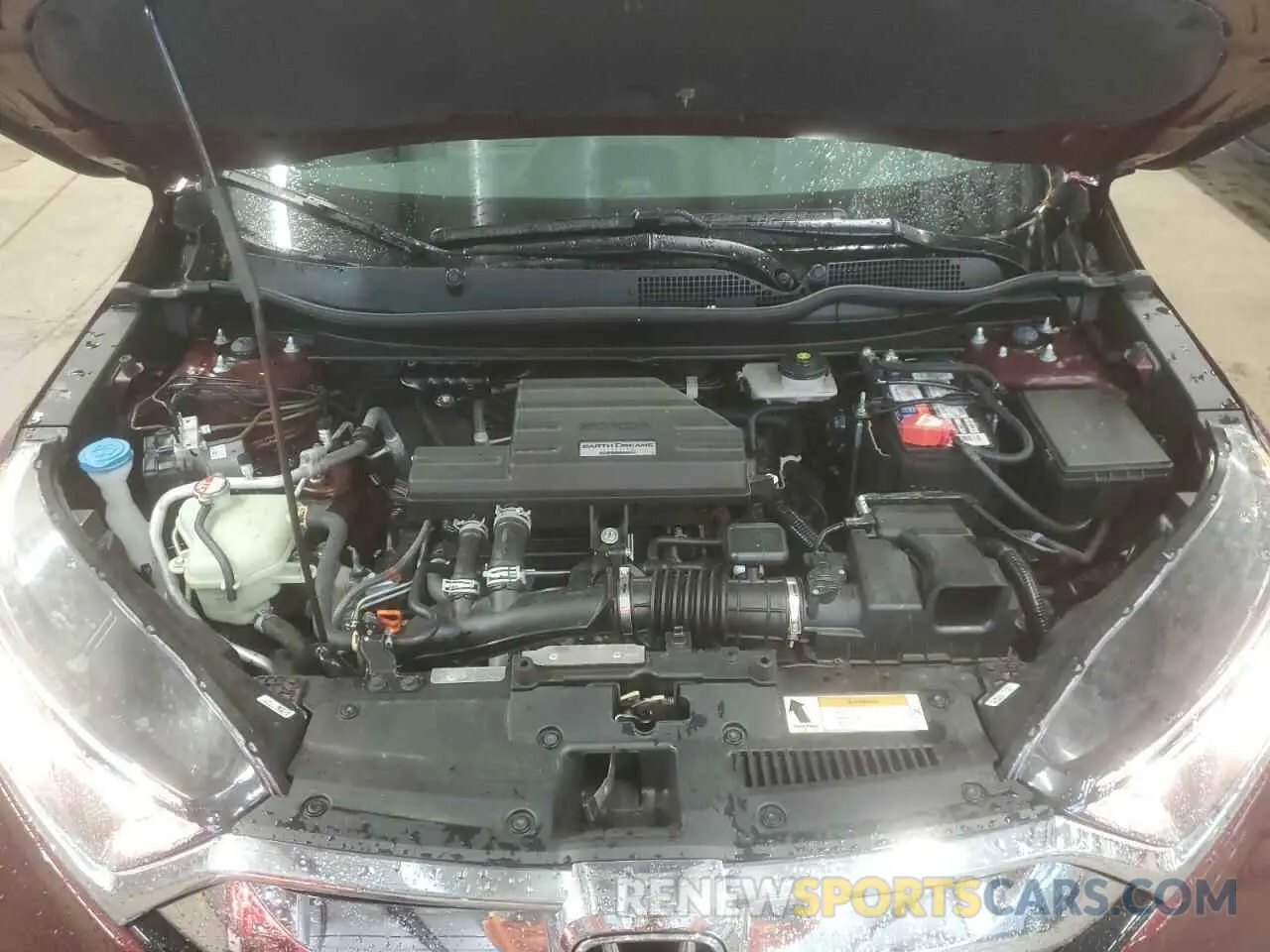 12 fotografías del automóvil dañado 2HKRW2H52KH662962 HONDA CRV 2019