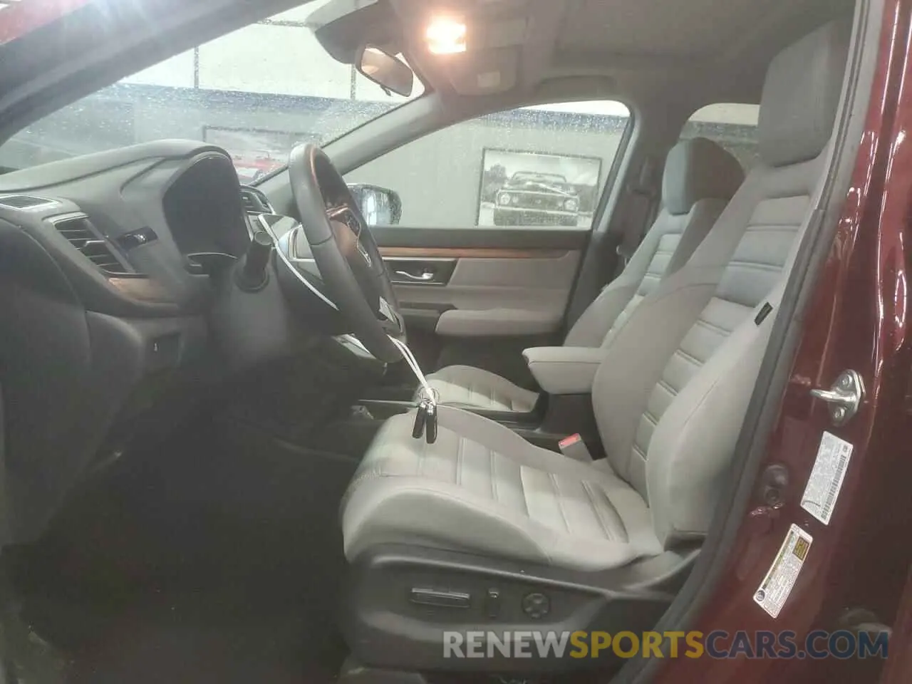 7 fotografías del automóvil dañado 2HKRW2H52KH662962 HONDA CRV 2019