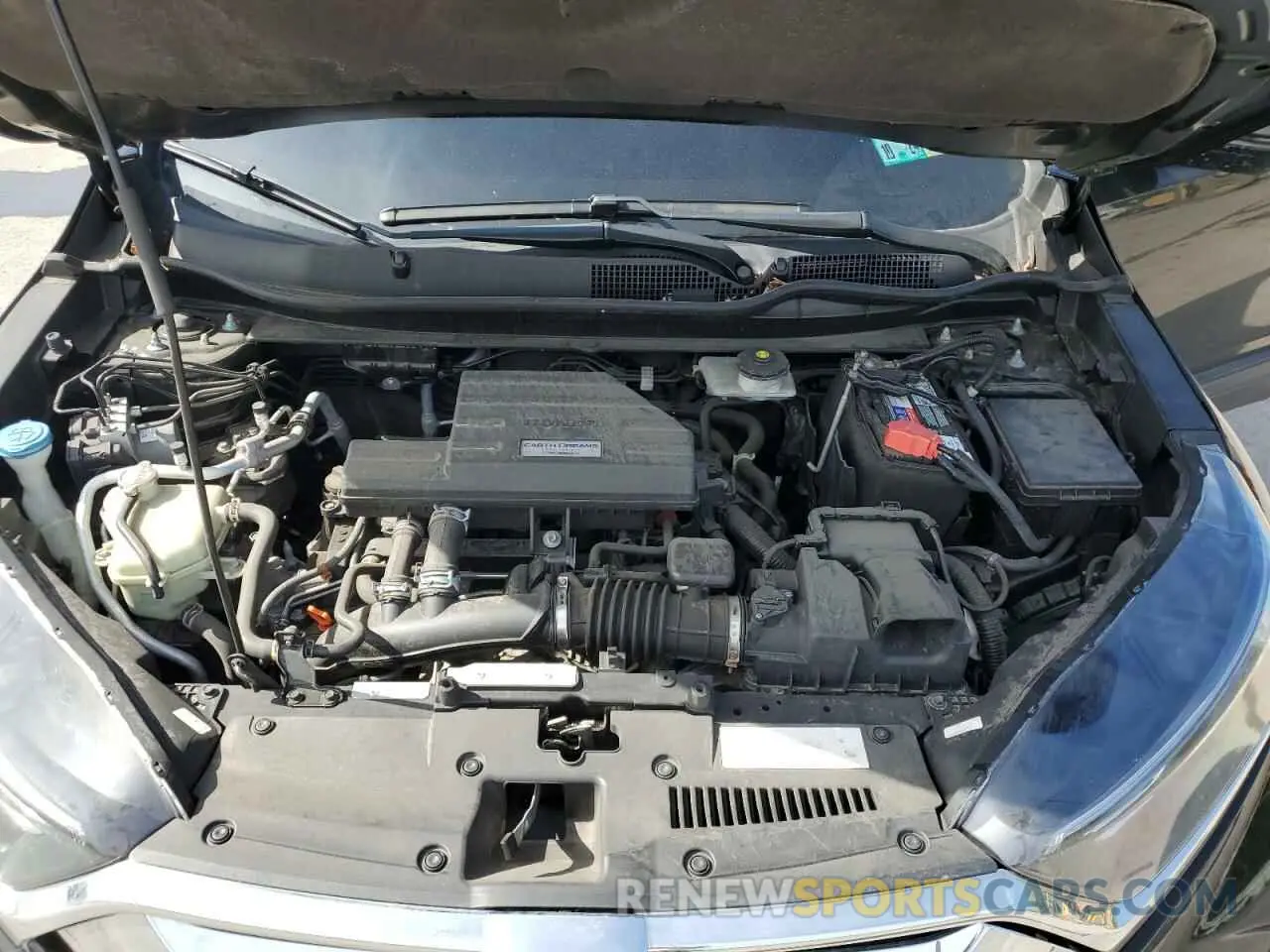11 fotografías del automóvil dañado 2HKRW2H53KH605671 HONDA CRV 2019