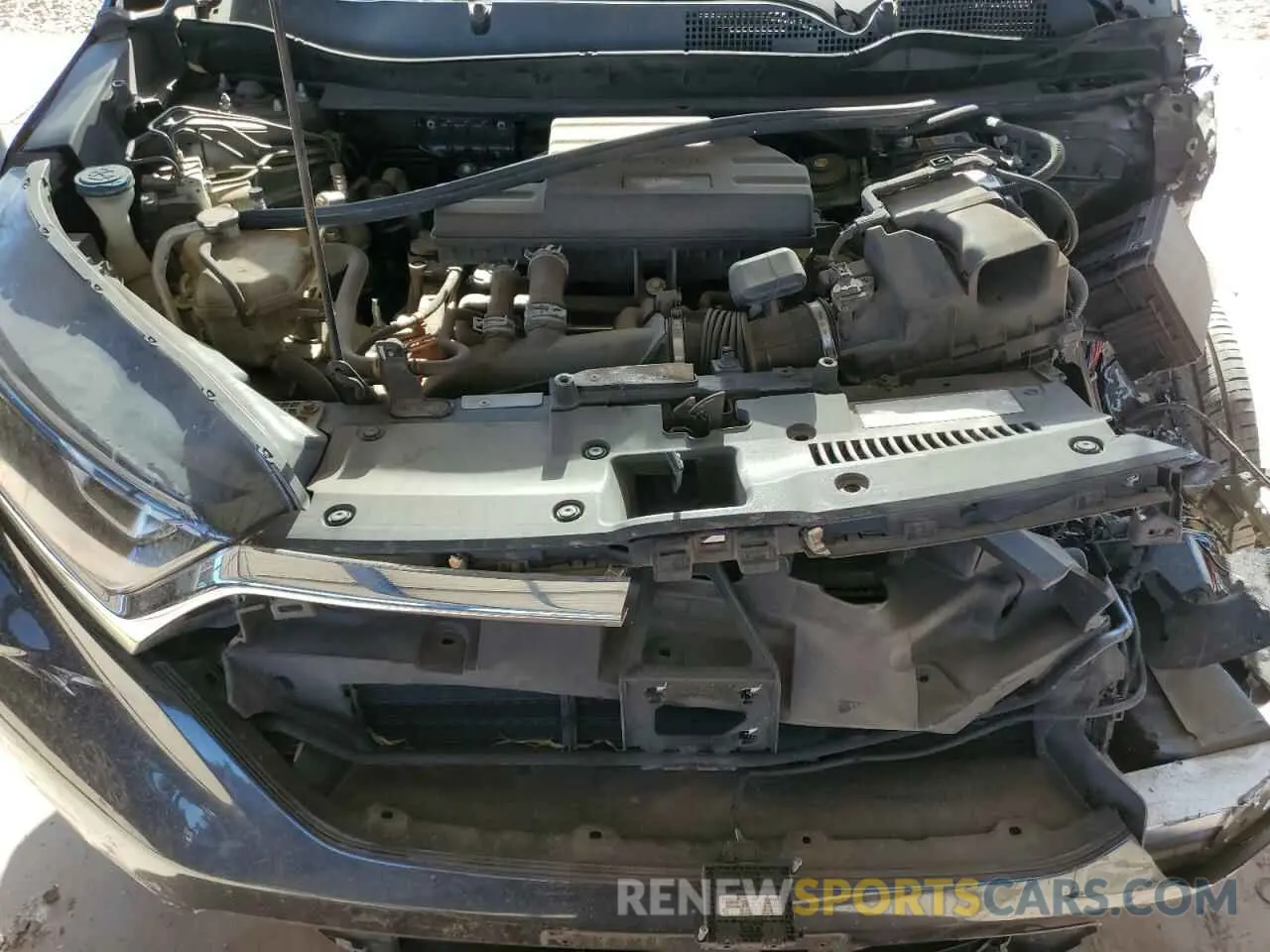 12 fotografías del automóvil dañado 2HKRW2H53KH666664 HONDA CRV 2019