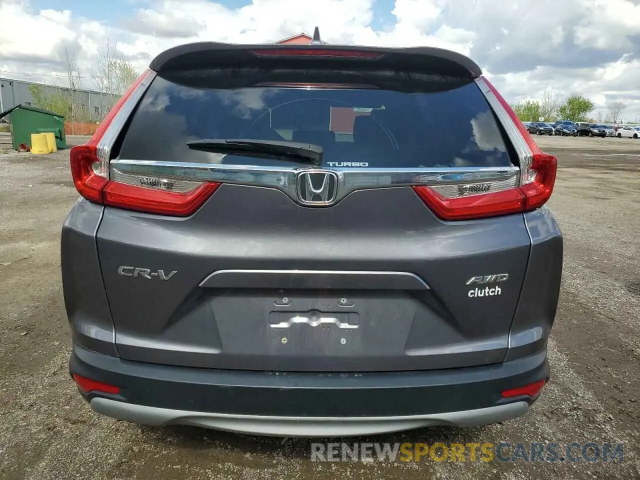 6 fotografías del automóvil dañado 2HKRW2H54KH122271 HONDA CRV 2019