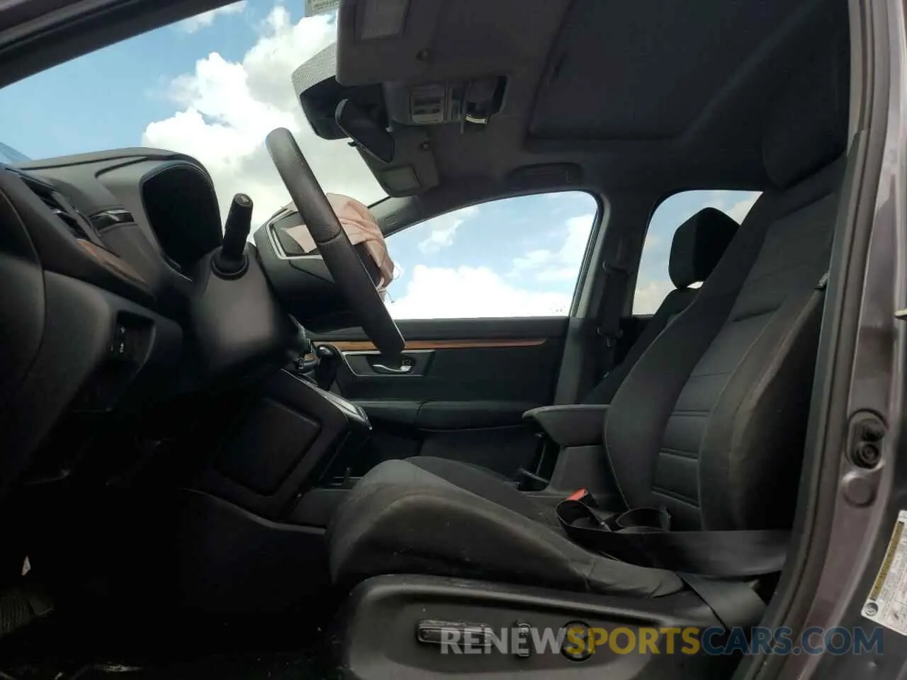 7 fotografías del automóvil dañado 2HKRW2H54KH122271 HONDA CRV 2019