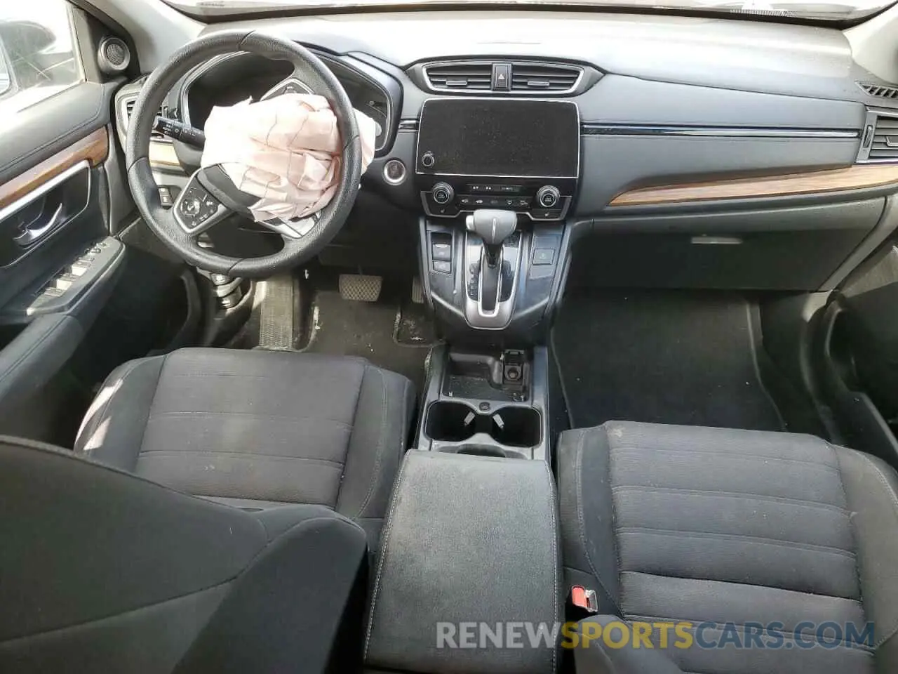 8 fotografías del automóvil dañado 2HKRW2H54KH122271 HONDA CRV 2019