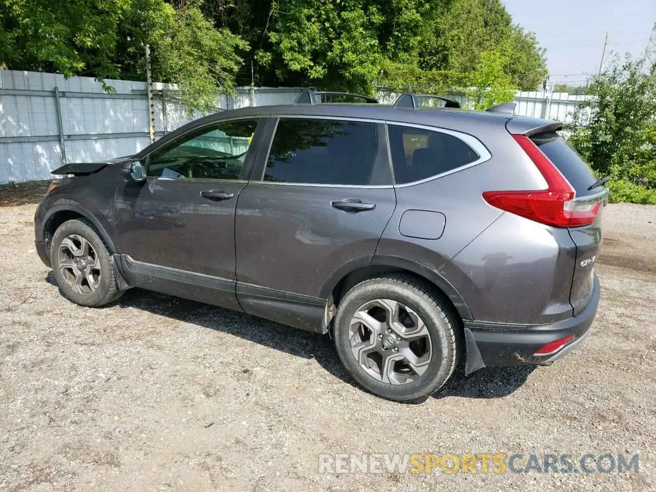 2 fotografías del automóvil dañado 2HKRW2H54KH143685 HONDA CRV 2019