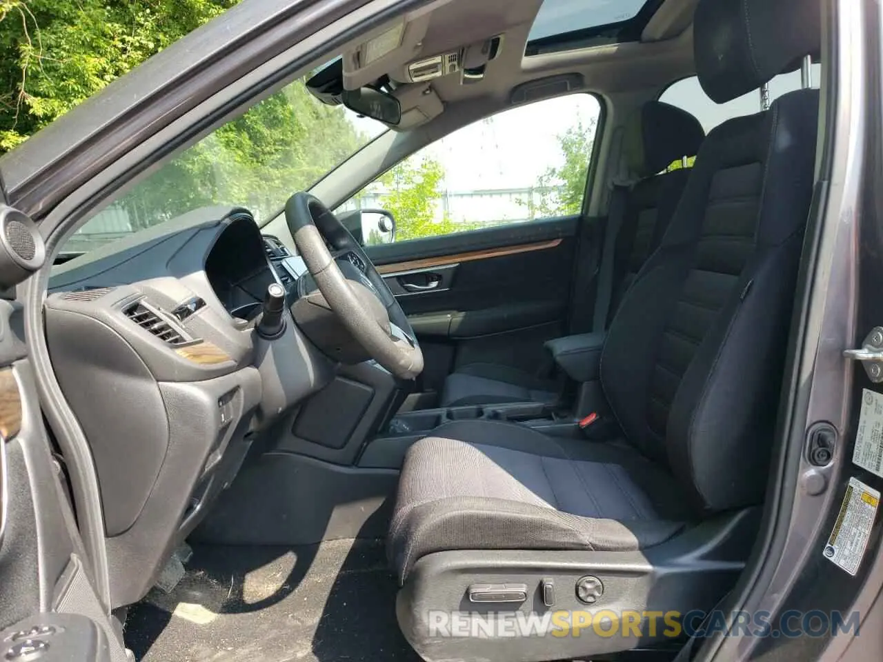 7 fotografías del automóvil dañado 2HKRW2H54KH143685 HONDA CRV 2019