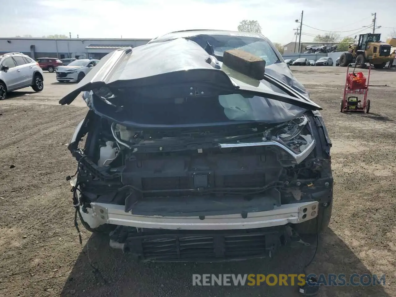 5 fotografías del automóvil dañado 2HKRW2H54KH666690 HONDA CRV 2019